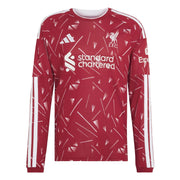 adidas 2026-27 Liverpool Men's Stadium Home Long-Sleeve Soccer Jersey (Front)