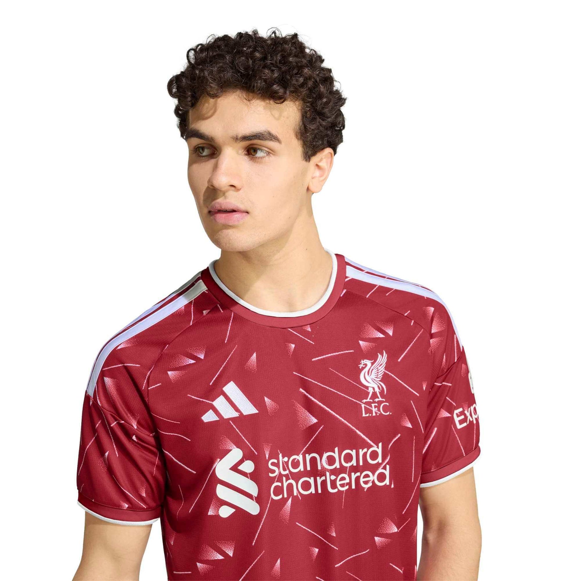 adidas 2026-27 Liverpool Men's Stadium Home Soccer Jersey (Detail 1)