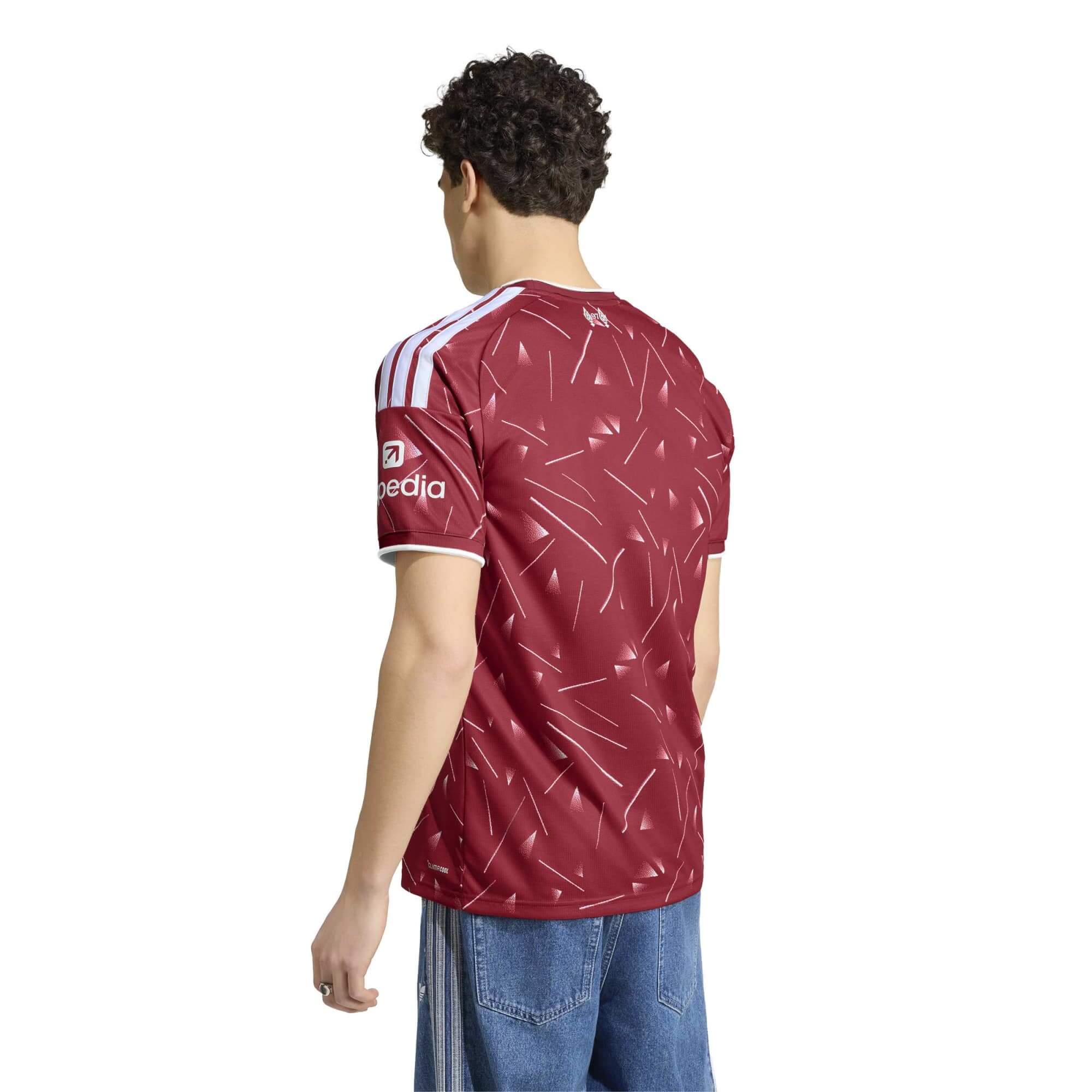 adidas 2026-27 Liverpool Men's Stadium Home Soccer Jersey (Model - Back)