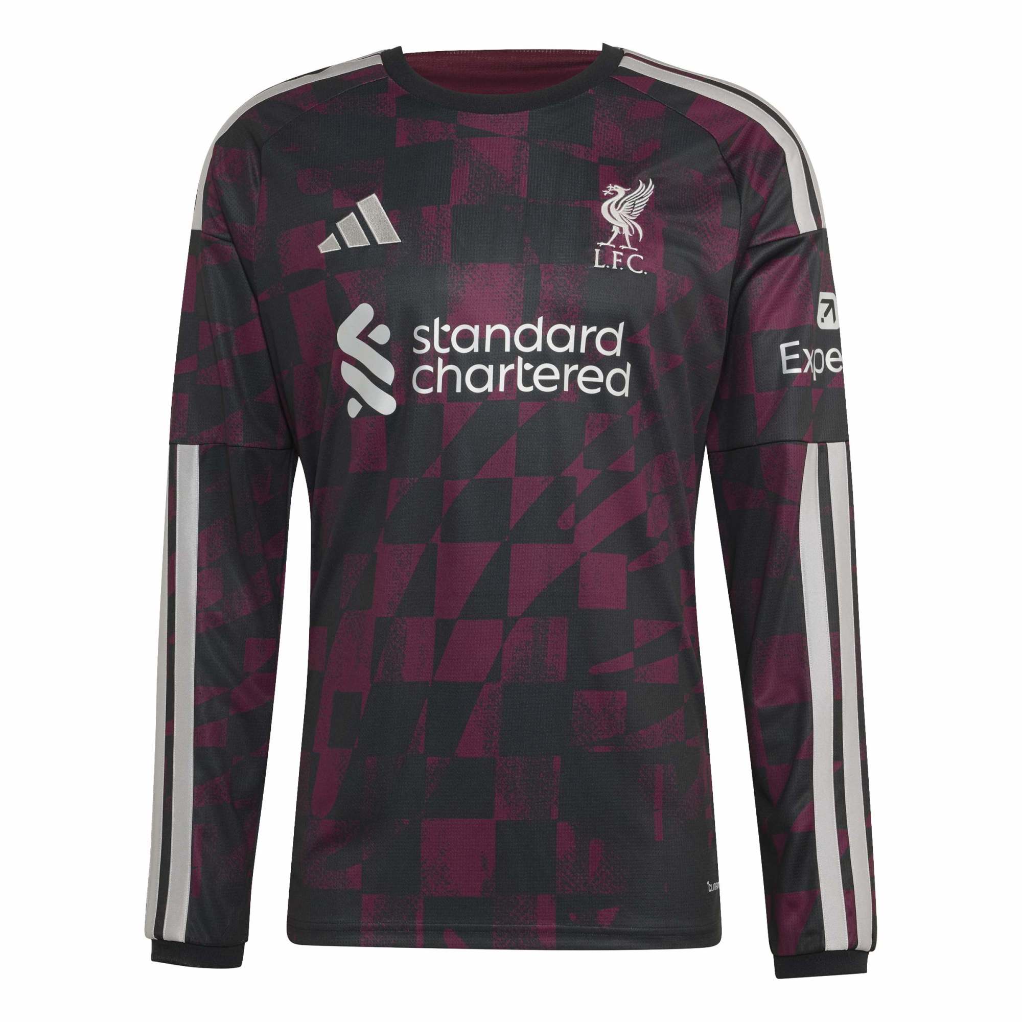adidas 2026-27 Liverpool Men's Stadium Third Long-Sleeve Soccer Jersey (Front)