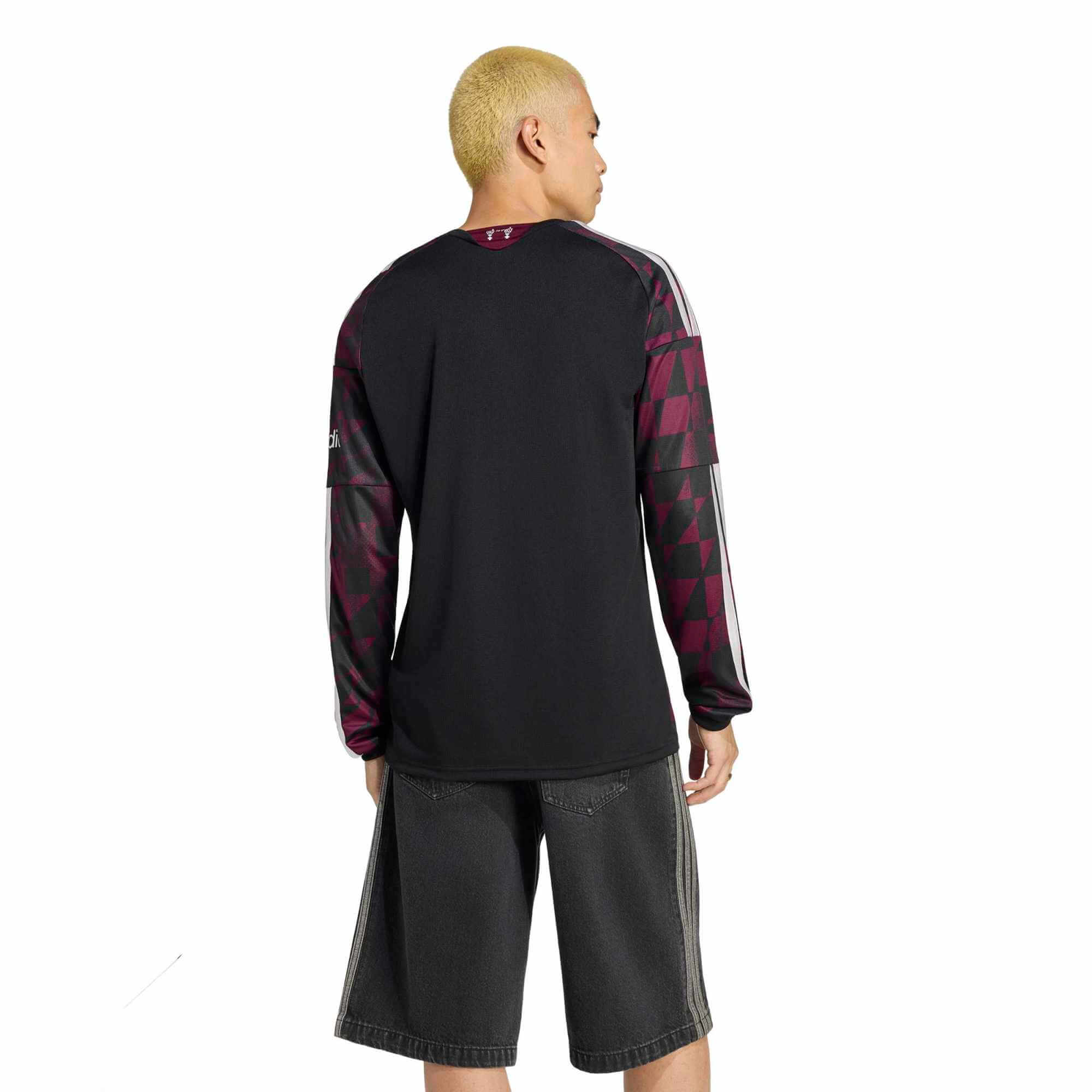 adidas 2026-27 Liverpool Men's Stadium Third Long-Sleeve Soccer Jersey (Model - Back)