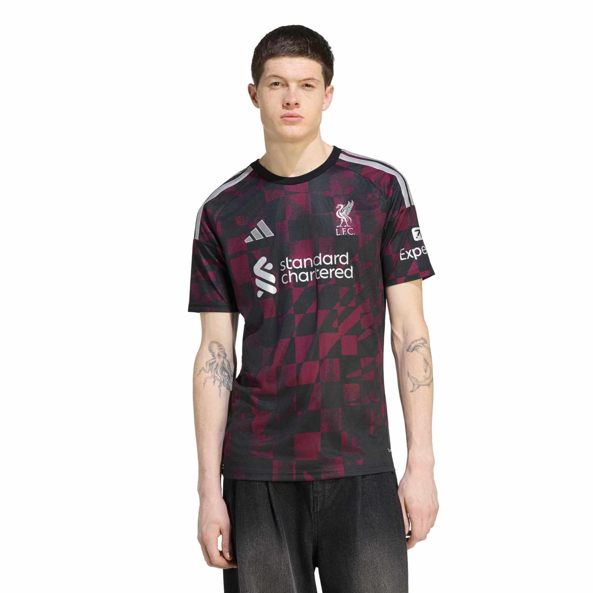 adidas 2026-27 Liverpool Men's Stadium Third Soccer Jersey (Model - Front)