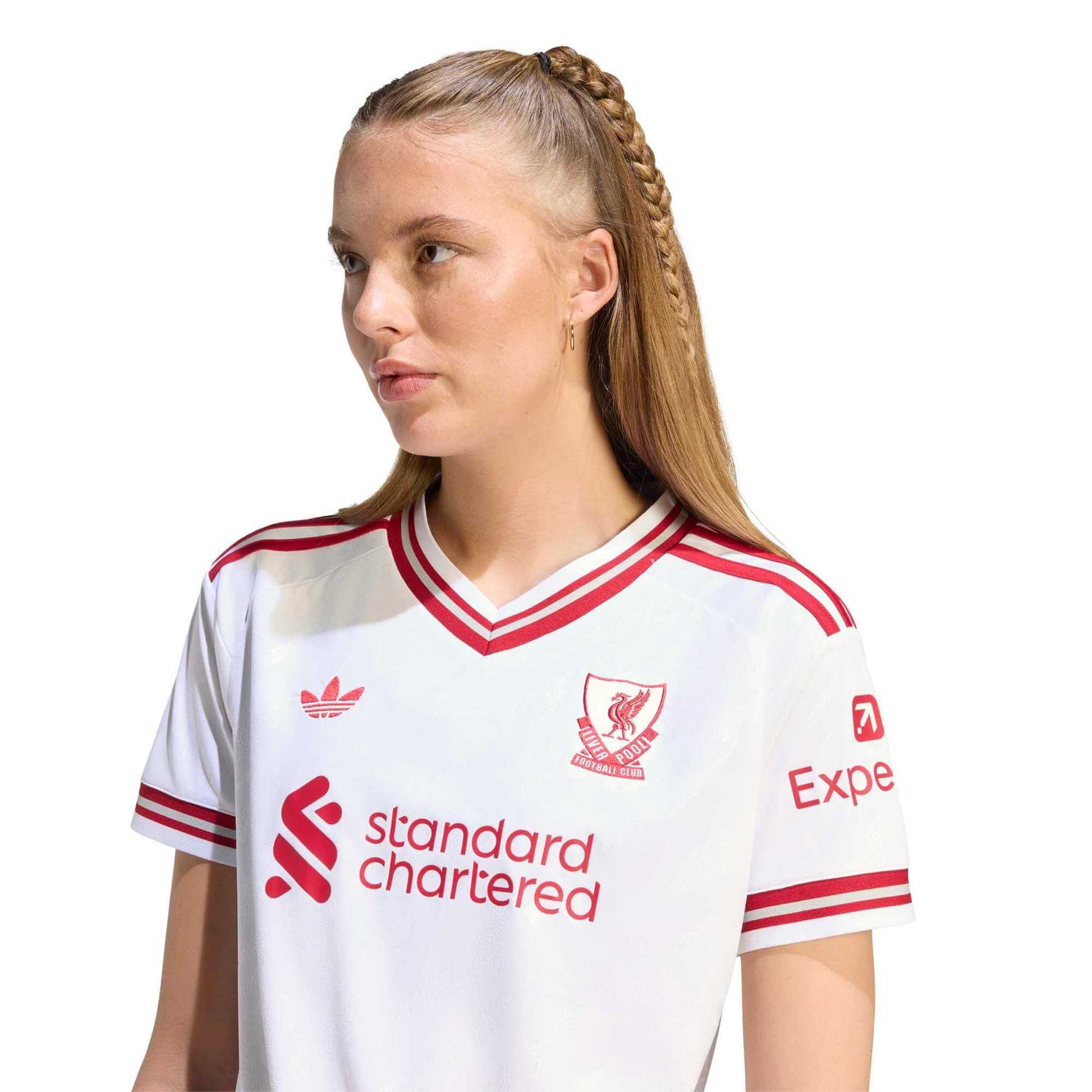 adidas 2026-27 Liverpool Women's Stadium Away Soccer Jersey (Detail 1)