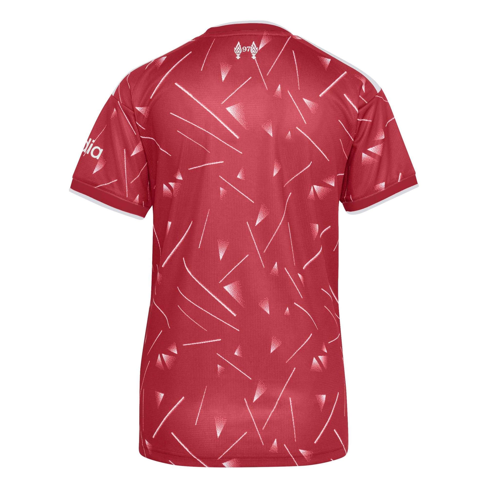 adidas 2026-27 Liverpool Women's Stadium Home Soccer Jersey (Back)