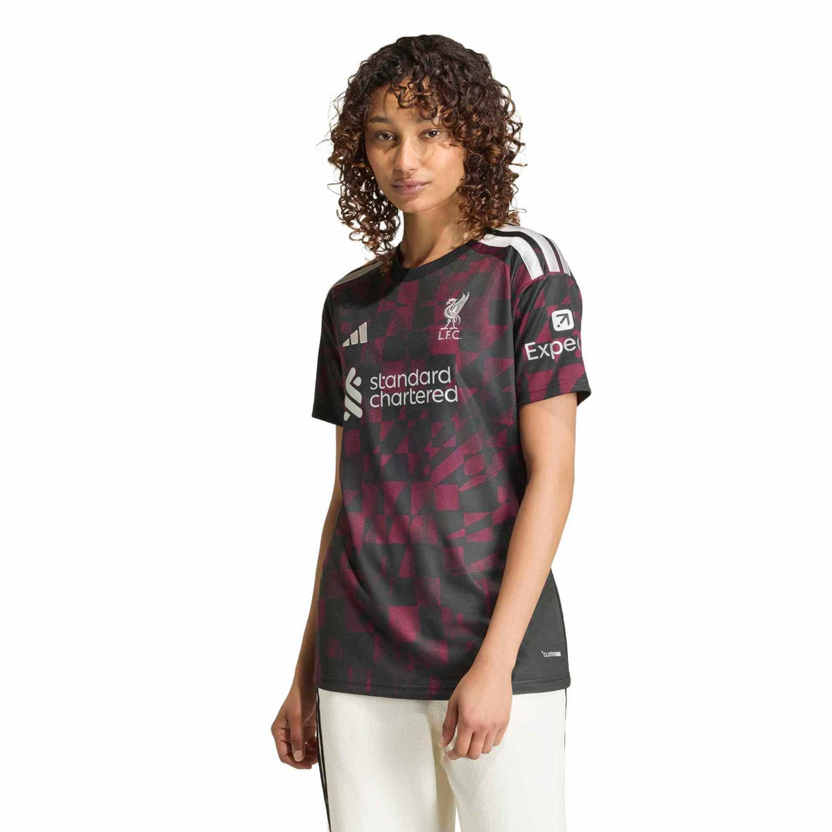 adidas 2026-27 Liverpool Women's Stadium Third Soccer Jersey (Model - Front)