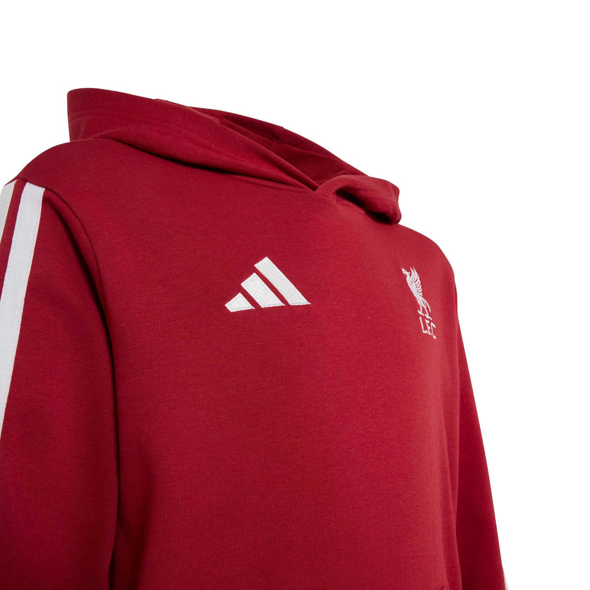 adidas 2026-27 Liverpool Youth Hoodie (Detail 1)