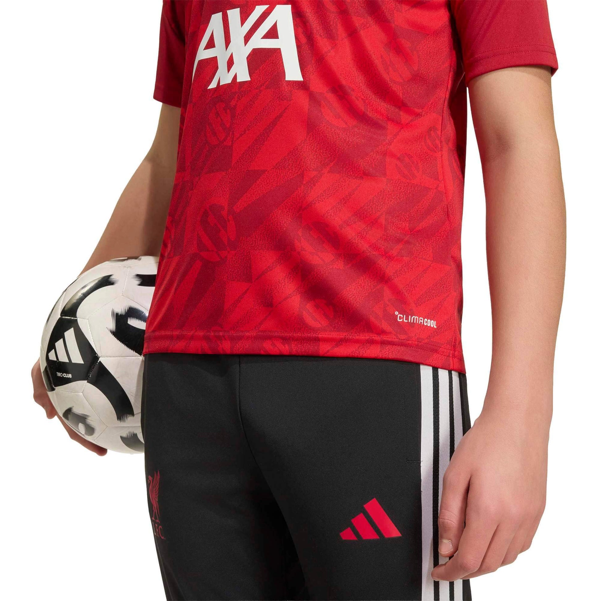 adidas 2026-27 Liverpool Youth Pre-Match Soccer Jersey (Detail 2)