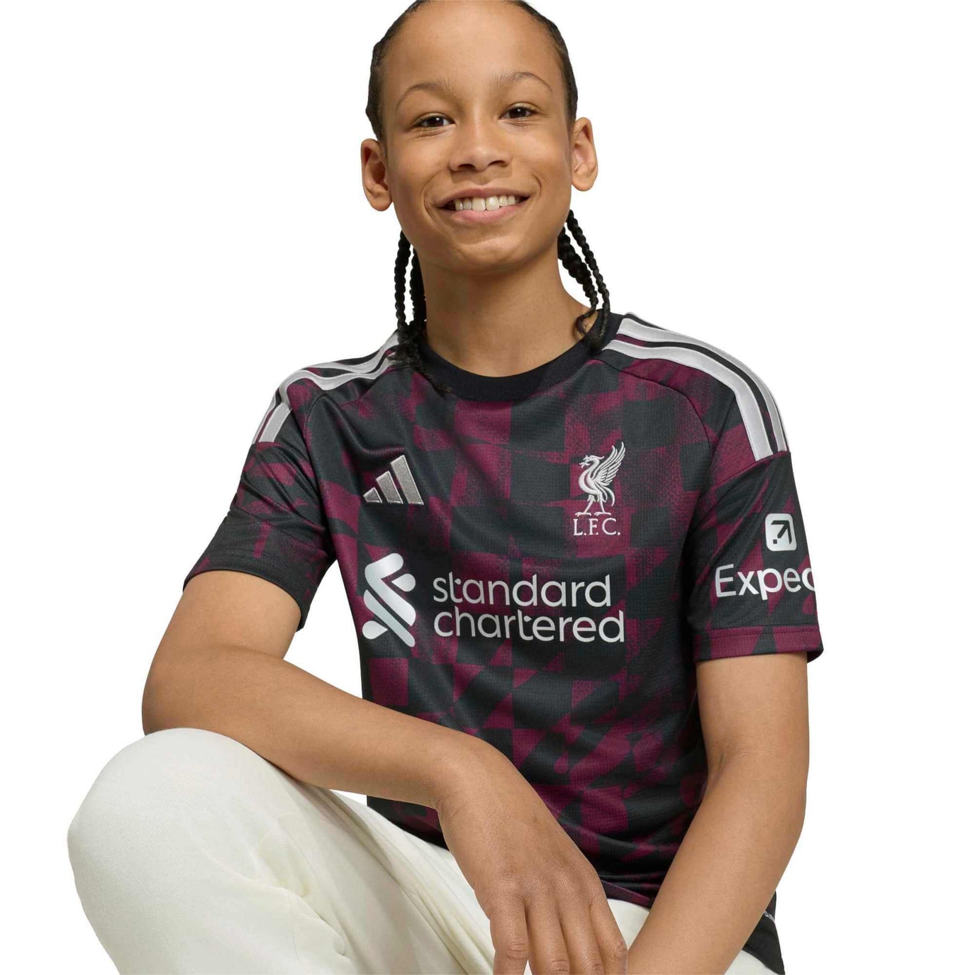 adidas 2026-27 Liverpool Youth Stadium Third Soccer Jersey (Detail 1)