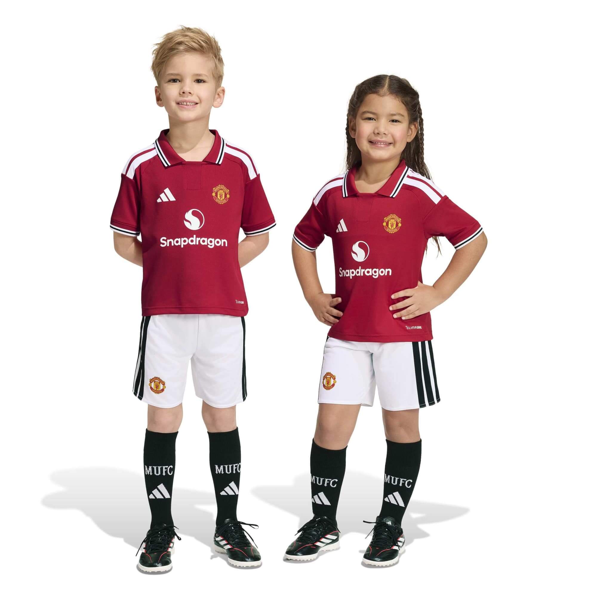 adidas 2026-27 Manchester United Kid's Home Mini Kit – ProSoccer