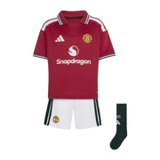 adidas 2026-27 Manchester United Kid's Home Mini Kit (Set - Front)