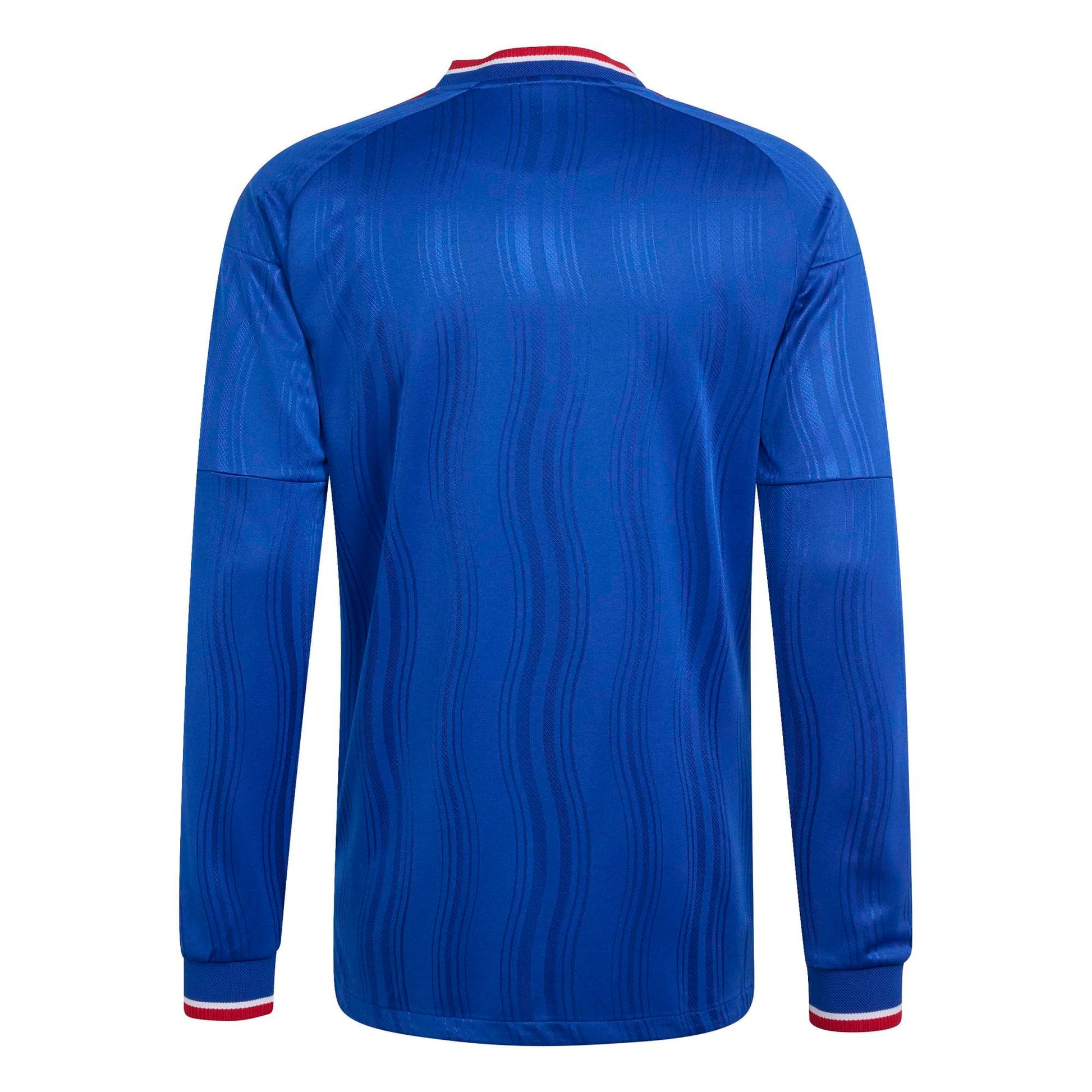 adidas 2026-27 Manchester United Men's Authentic Long-Sleeve Soccer Jersey (Backl)