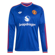 adidas 2026-27 Manchester United Men's Authentic Long-Sleeve Soccer Jersey (Front)