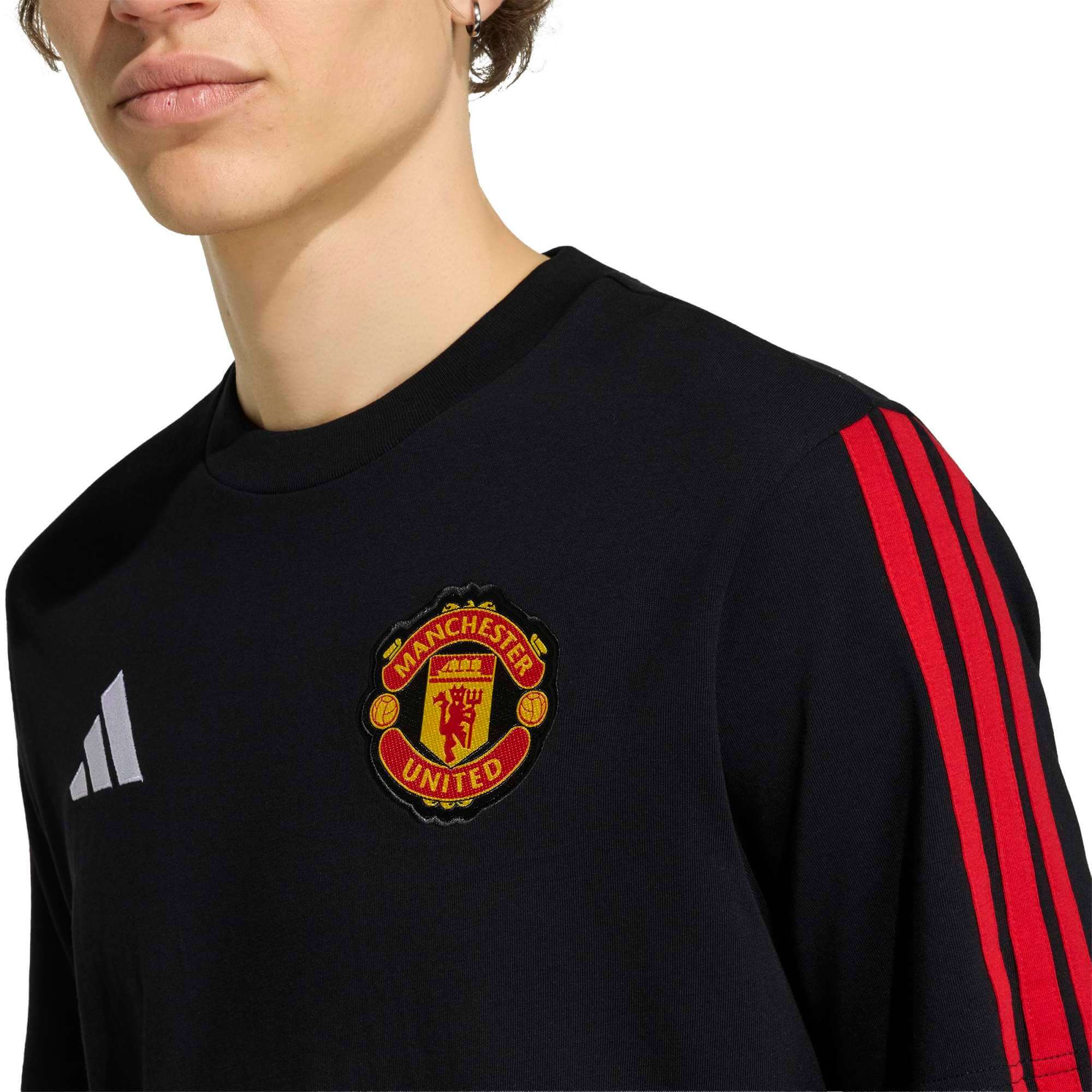 adidas 2026-27 Manchester United Men's DNA Tee (Detail 2)