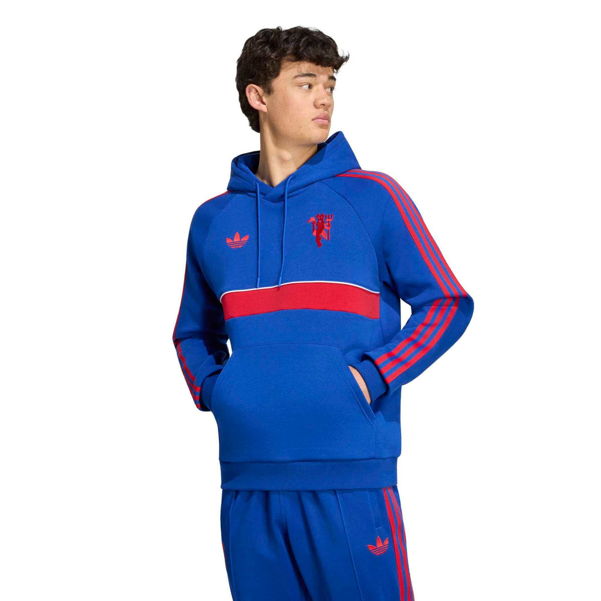 adidas 2026-27 Manchester United Men's Originals Hoodie (Model - Front)