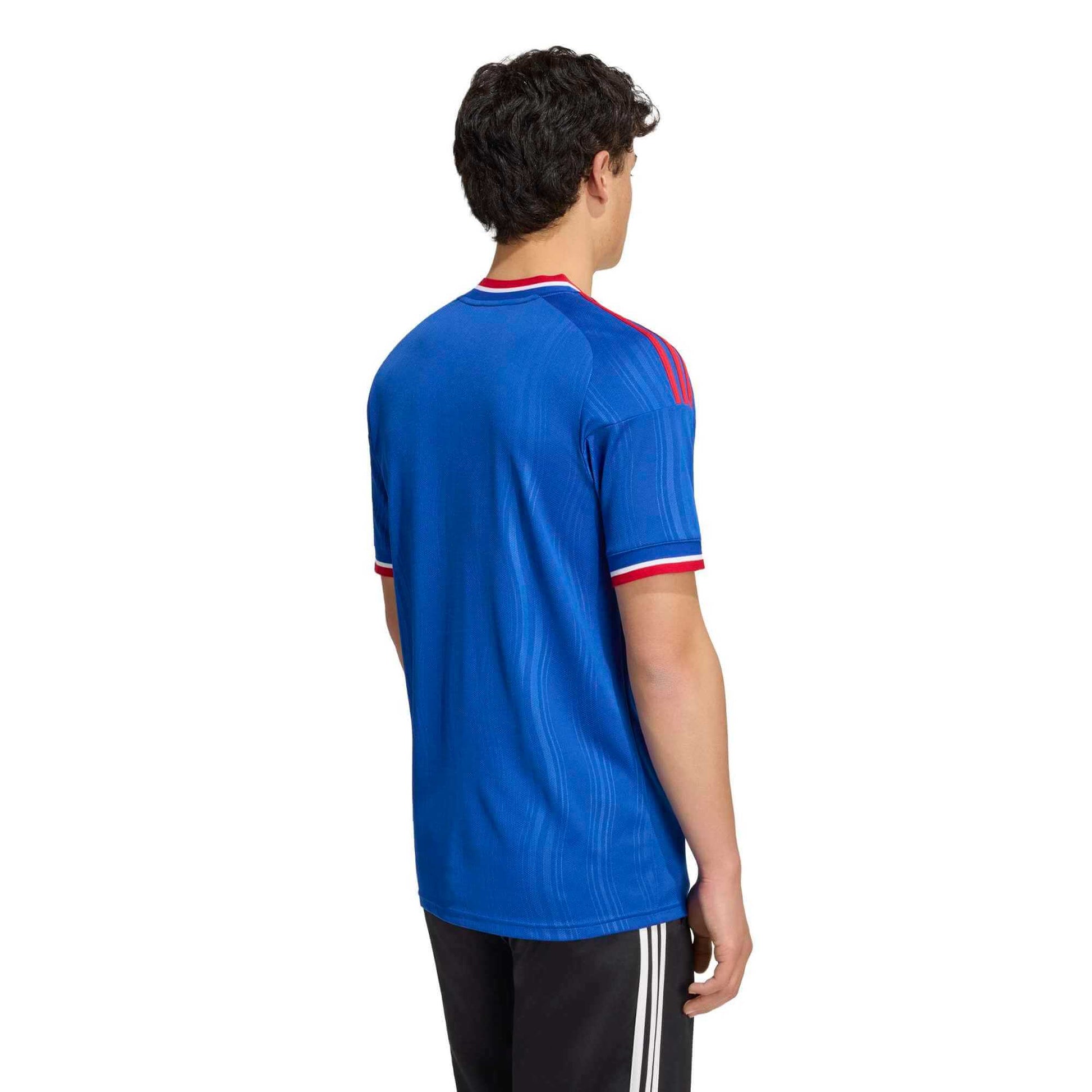 adidas 2026-27 Manchester United Men's Stadium Away Soccer Jersey (Model - Back)