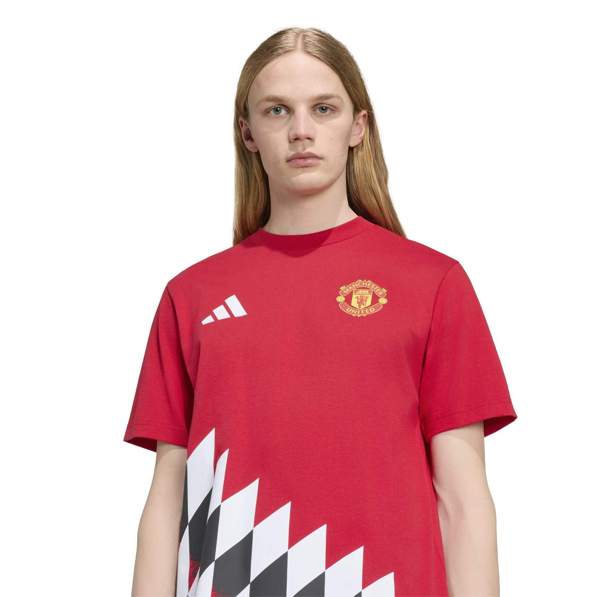 adidas 2026-27 Manchester United Men's Stadium Graphic Tee (Detail 1)