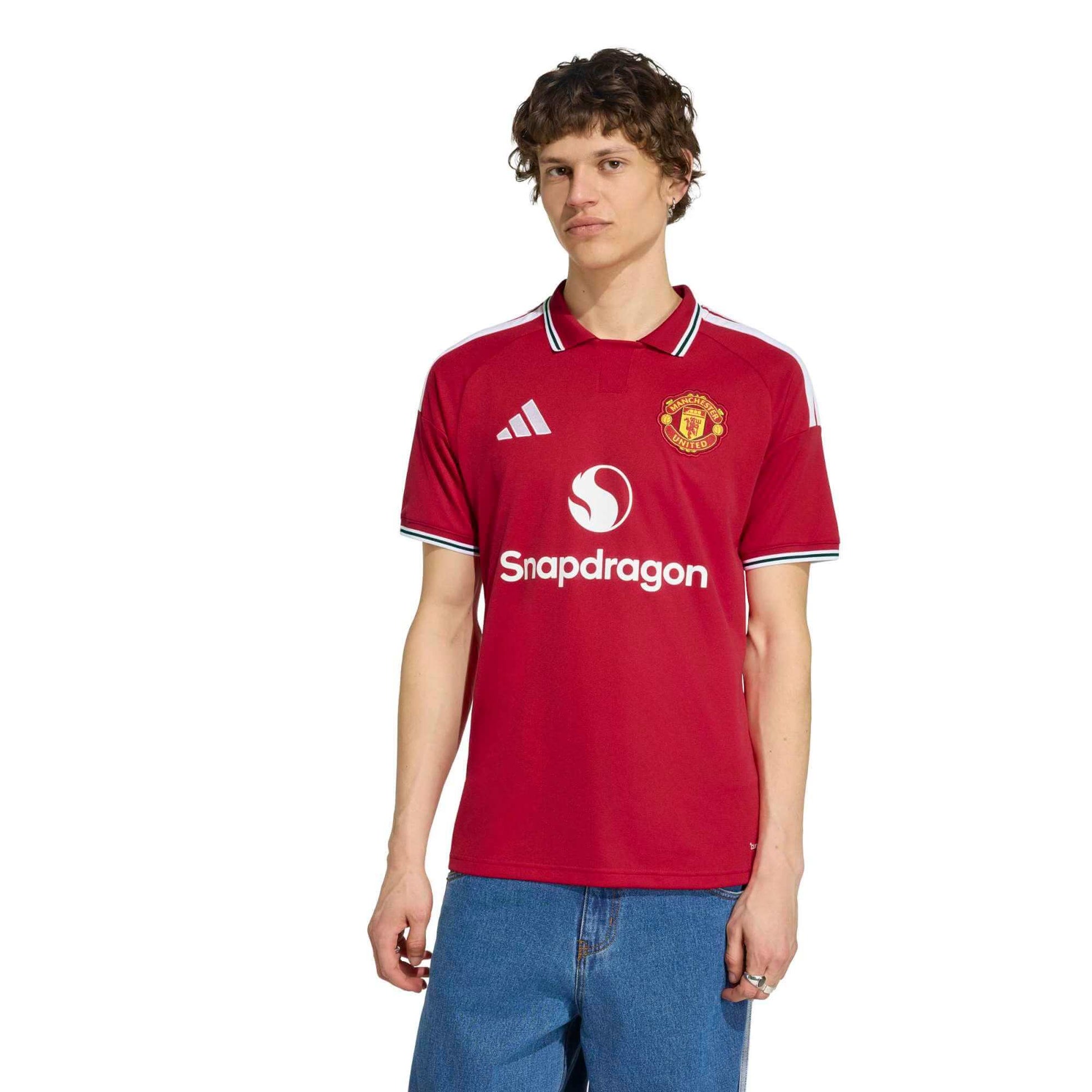 adidas 2026-27 Manchester United Men's Stadium Home Soccer Jersey adidas