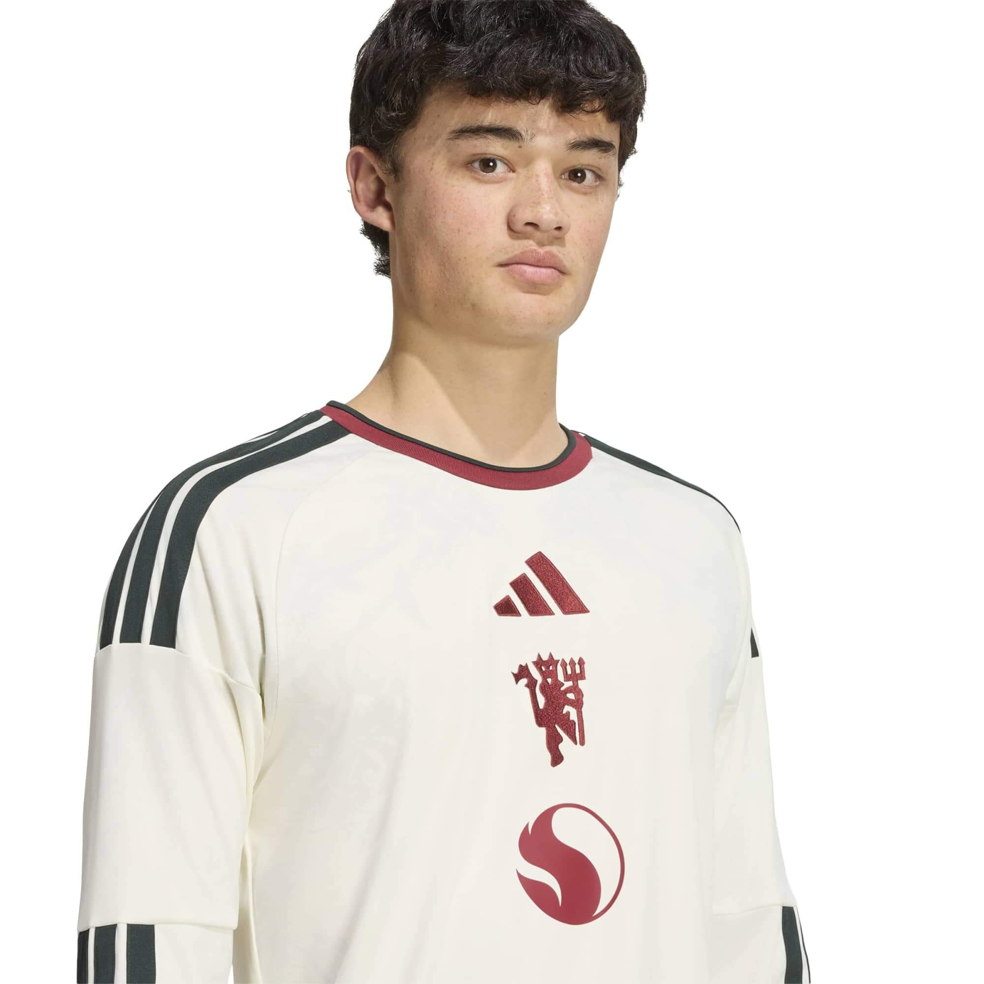 adidas 2026-27 Manchester United Men's Stadium Third Long-Sleeve Soccer Jersey (Detail 1)