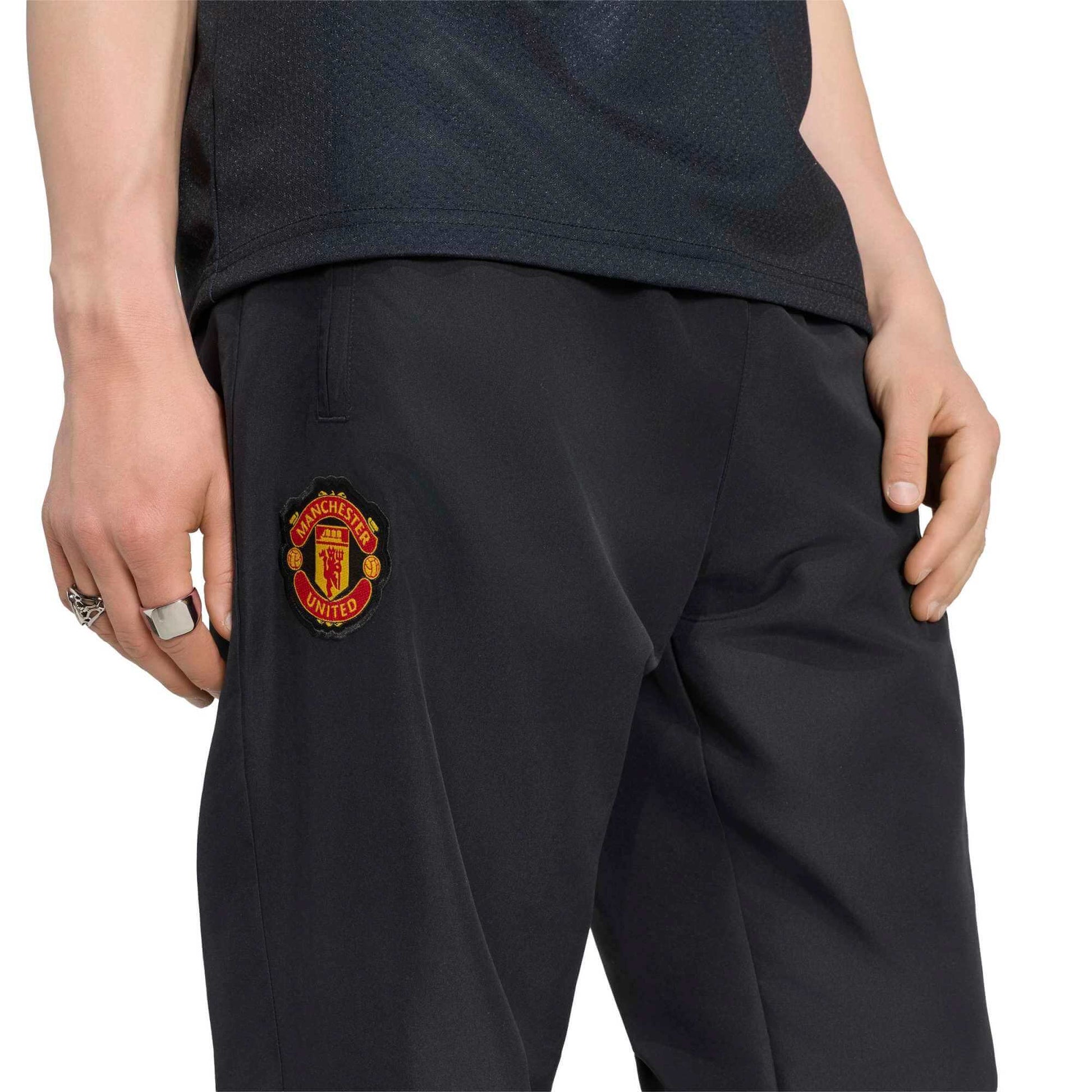 adidas 2026-27 Manchester United Men's Stadium Track Pants (Detail 1)