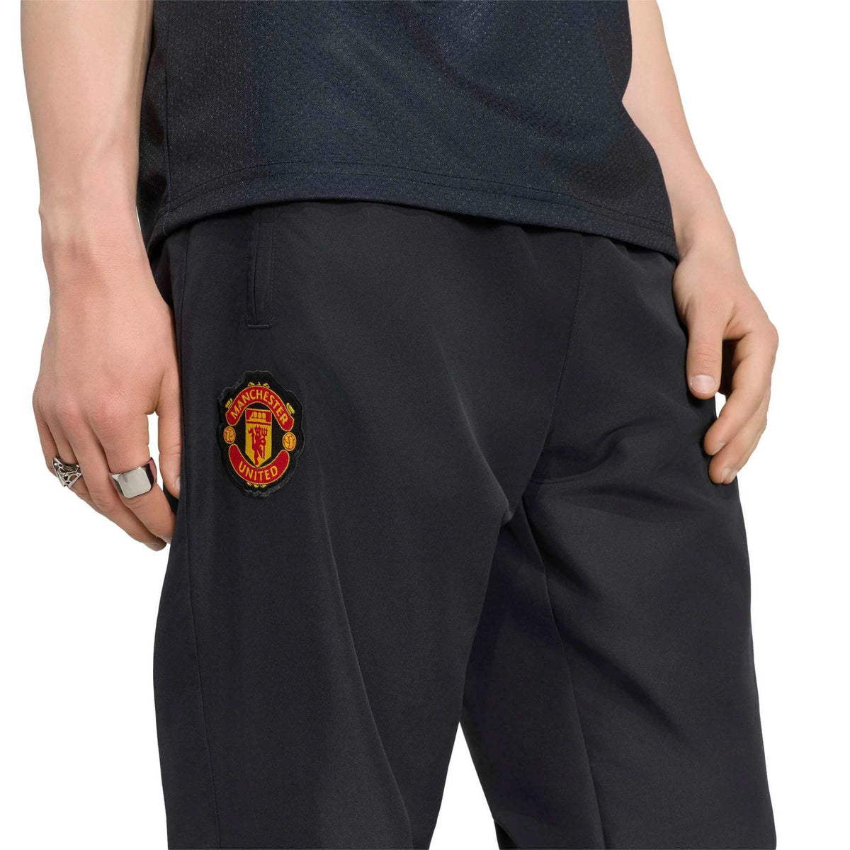 adidas 2026-27 Manchester United Men's Stadium Track Pants (Detail 1)