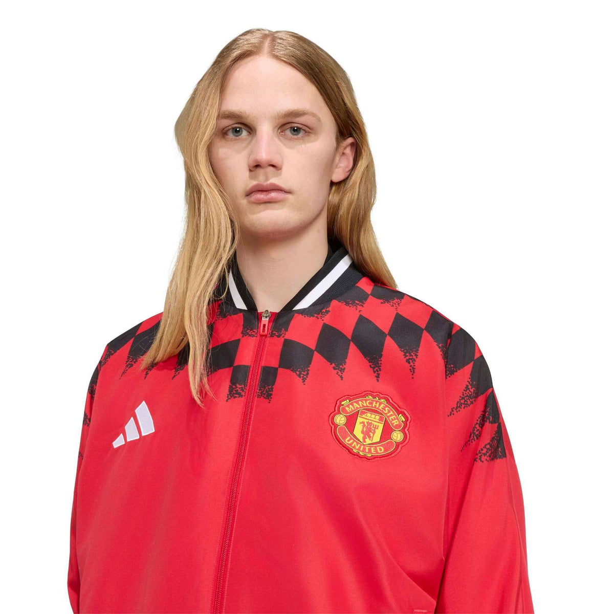 adidas 2026-27 Manchester United Men's Stadium Track Top (Detail 1)
