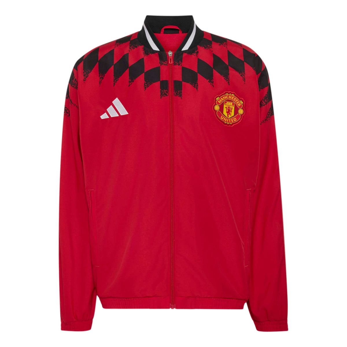 adidas 2026-27 Manchester United Men's Stadium Track Top (Front)