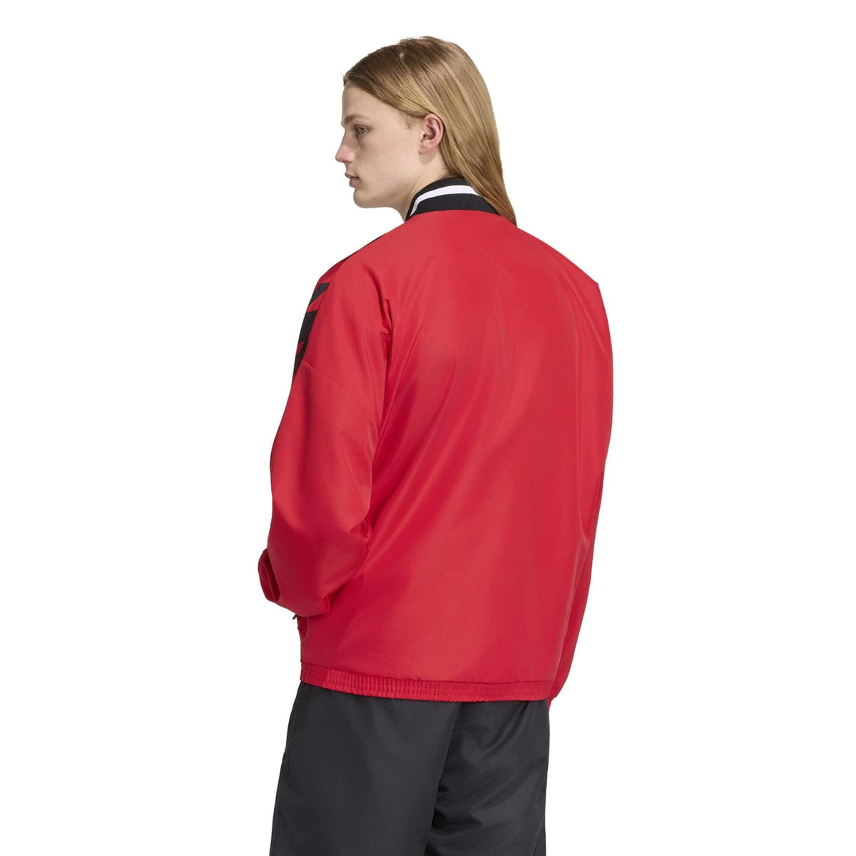 adidas 2026-27 Manchester United Men's Stadium Track Top (Model - Back)