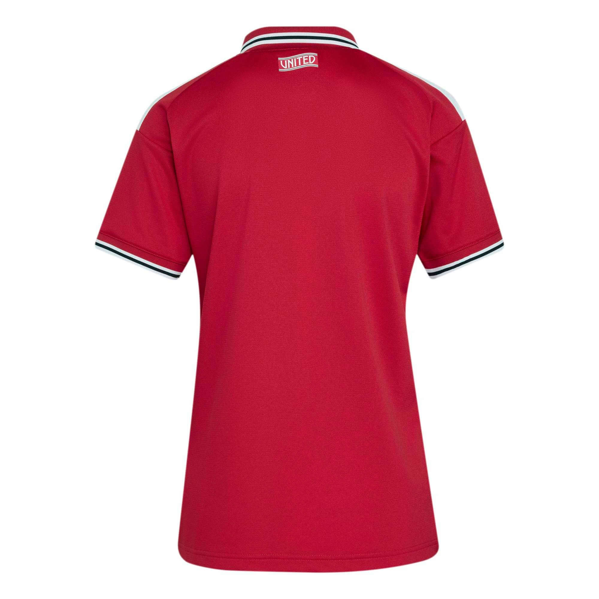 adidas 2026-27 Manchester United Women's Stadium Home Soccer Jersey (Back)