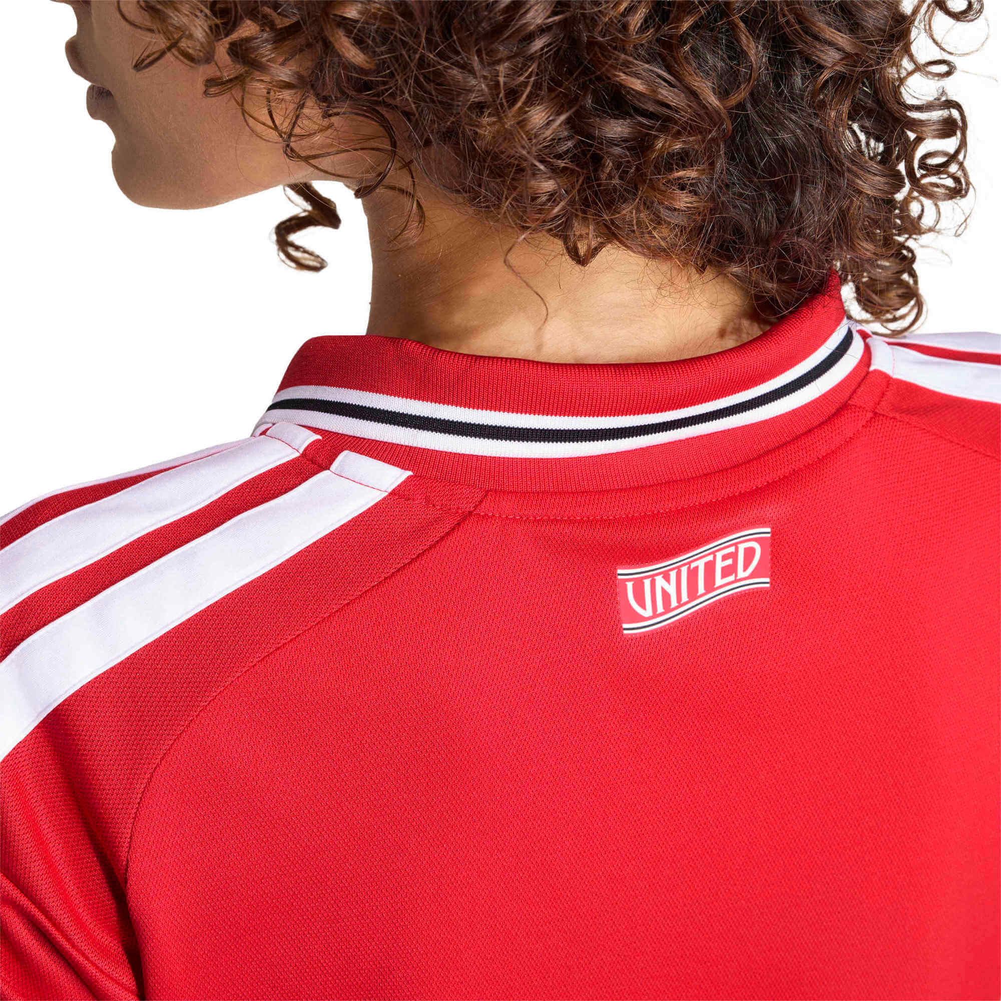 adidas 2026-27 Manchester United Women's Stadium Home Soccer Jersey (Detail 2)