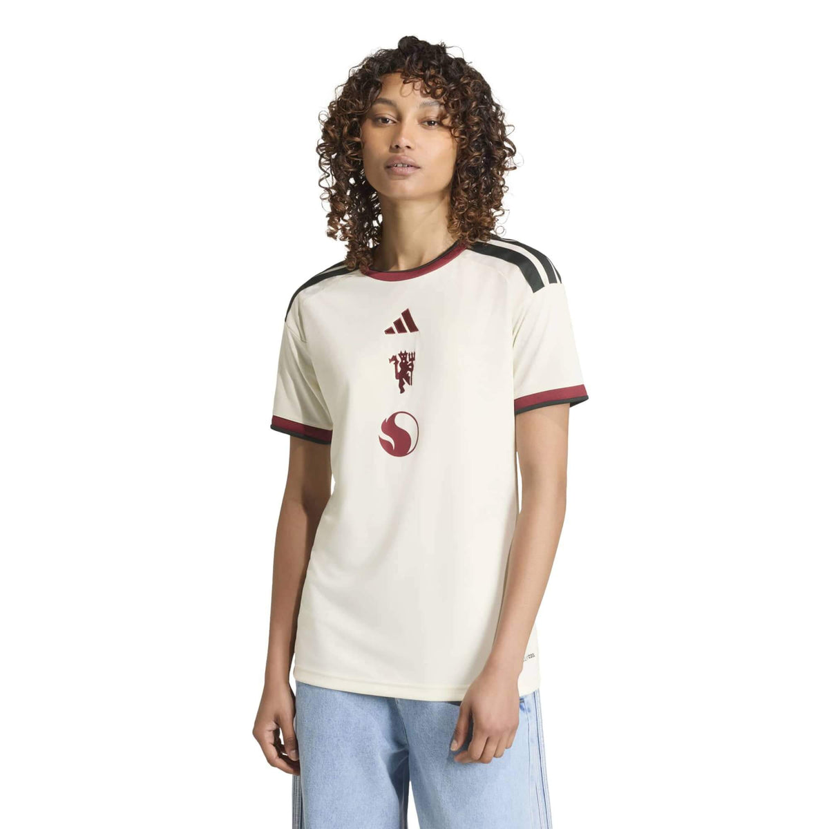 adidas 2026-27 Manchester United Women's Stadium Third Soccer Jersey (Model - Front)
