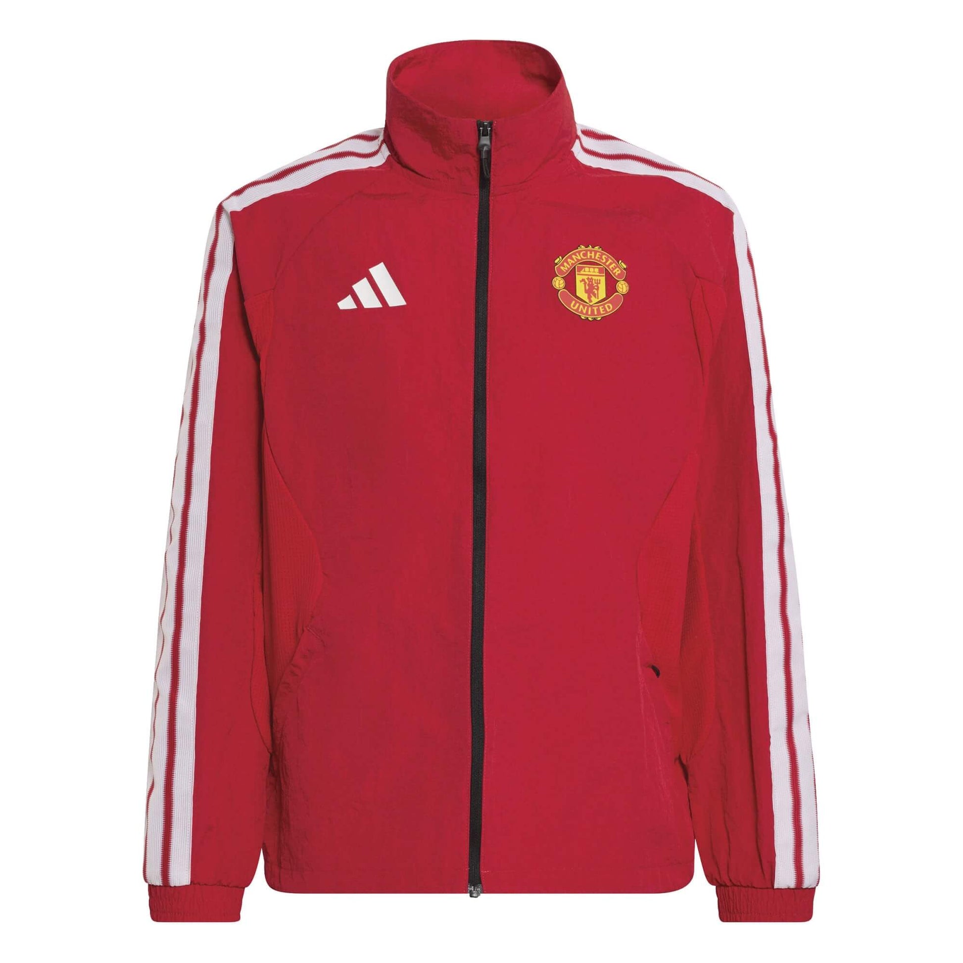 adidas 2026-27 Manchester United Youth Home Anthem Jacket (Front)