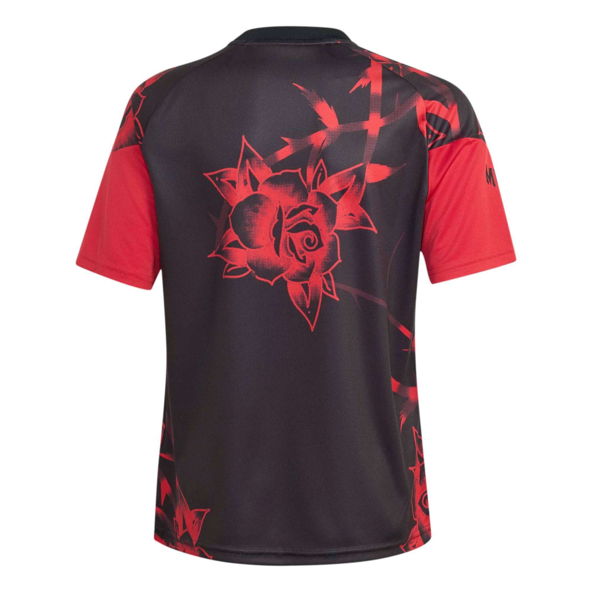 adidas 2026-27 Manchester United Youth Pre-Match Soccer Jersey (Back)