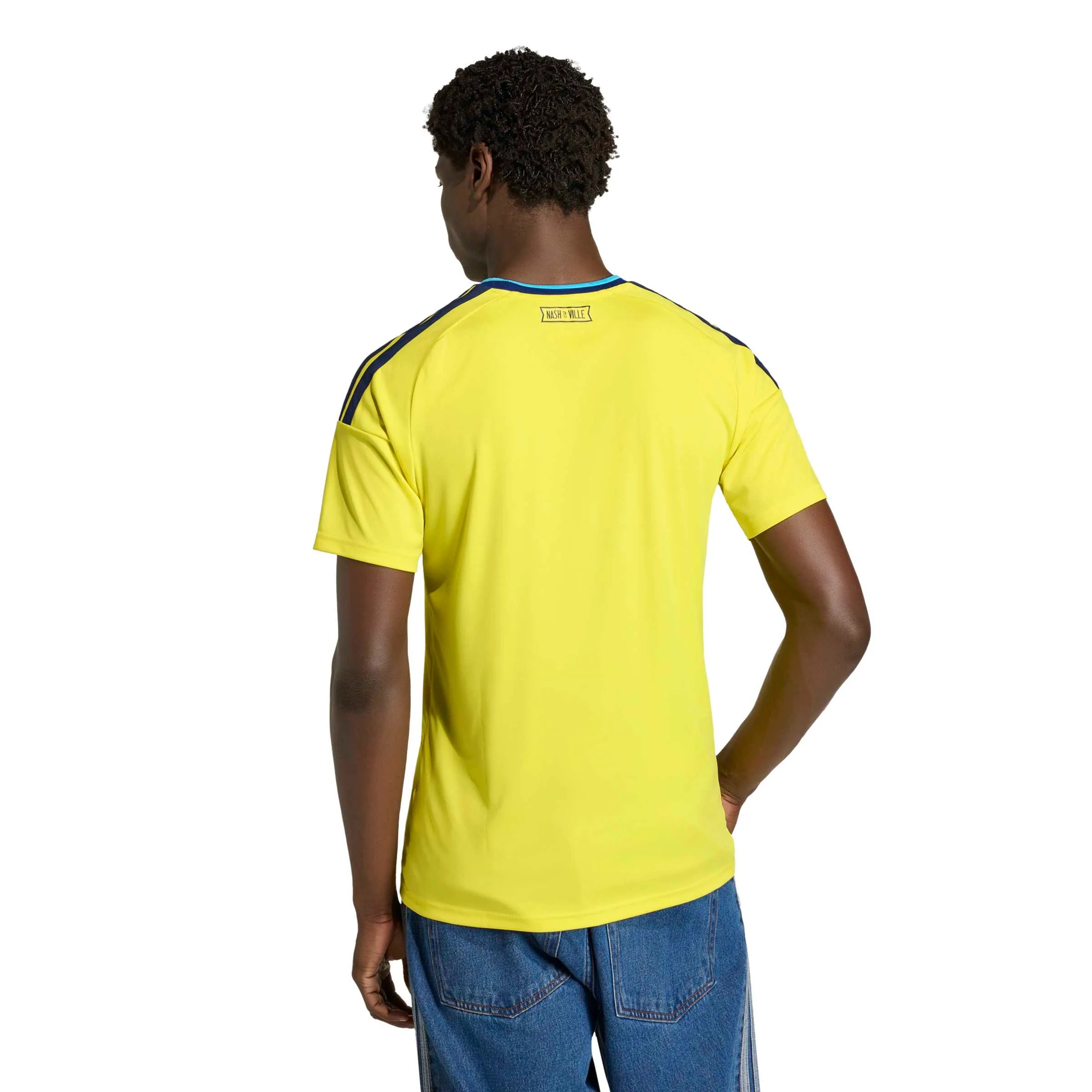 adidas 2026-27 Nashville Men's Stadium Home Soccer Jersey (Model - Back)