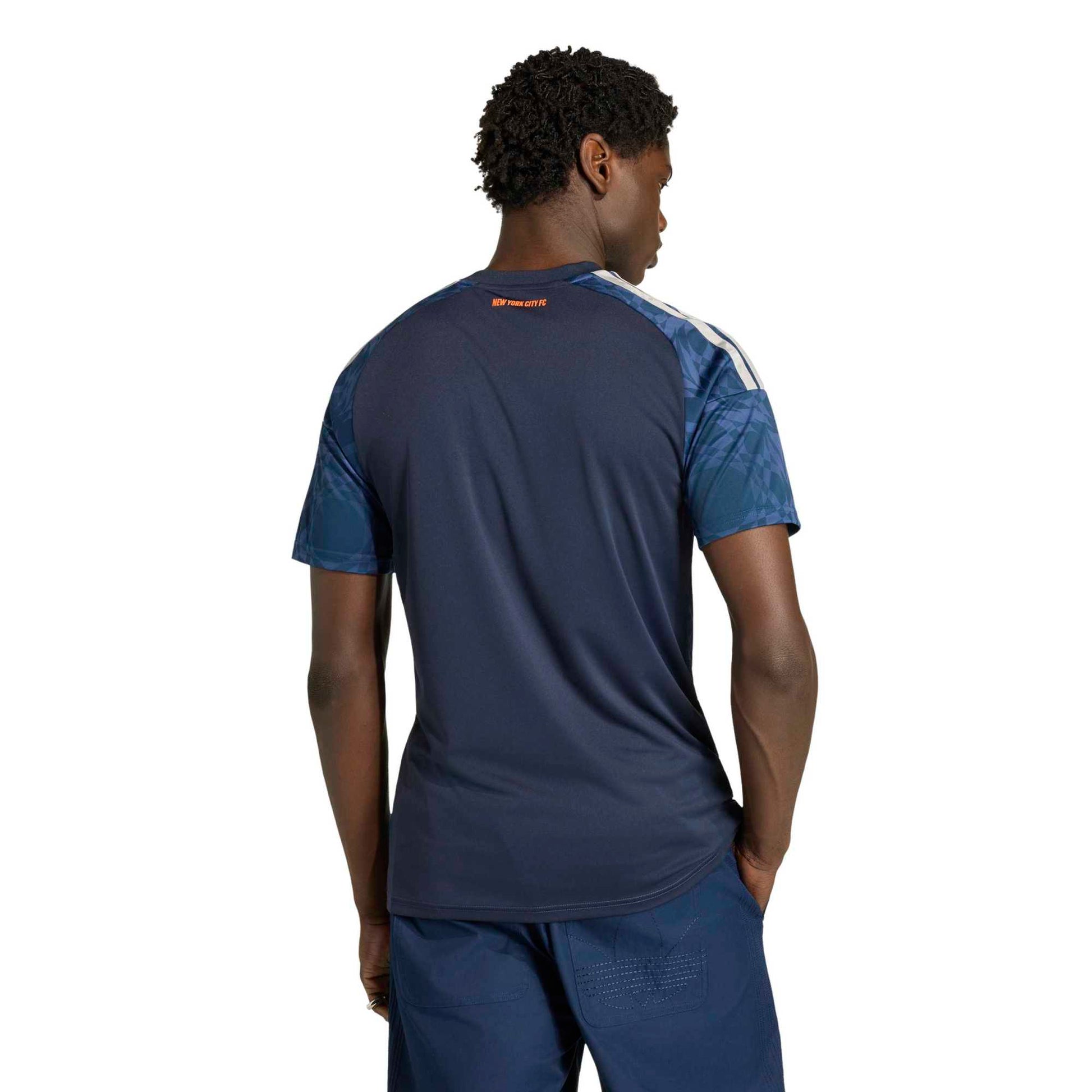 adidas 2026-27 New York City FC Men's Stadium Away Soccer Jersey (Model - Back)