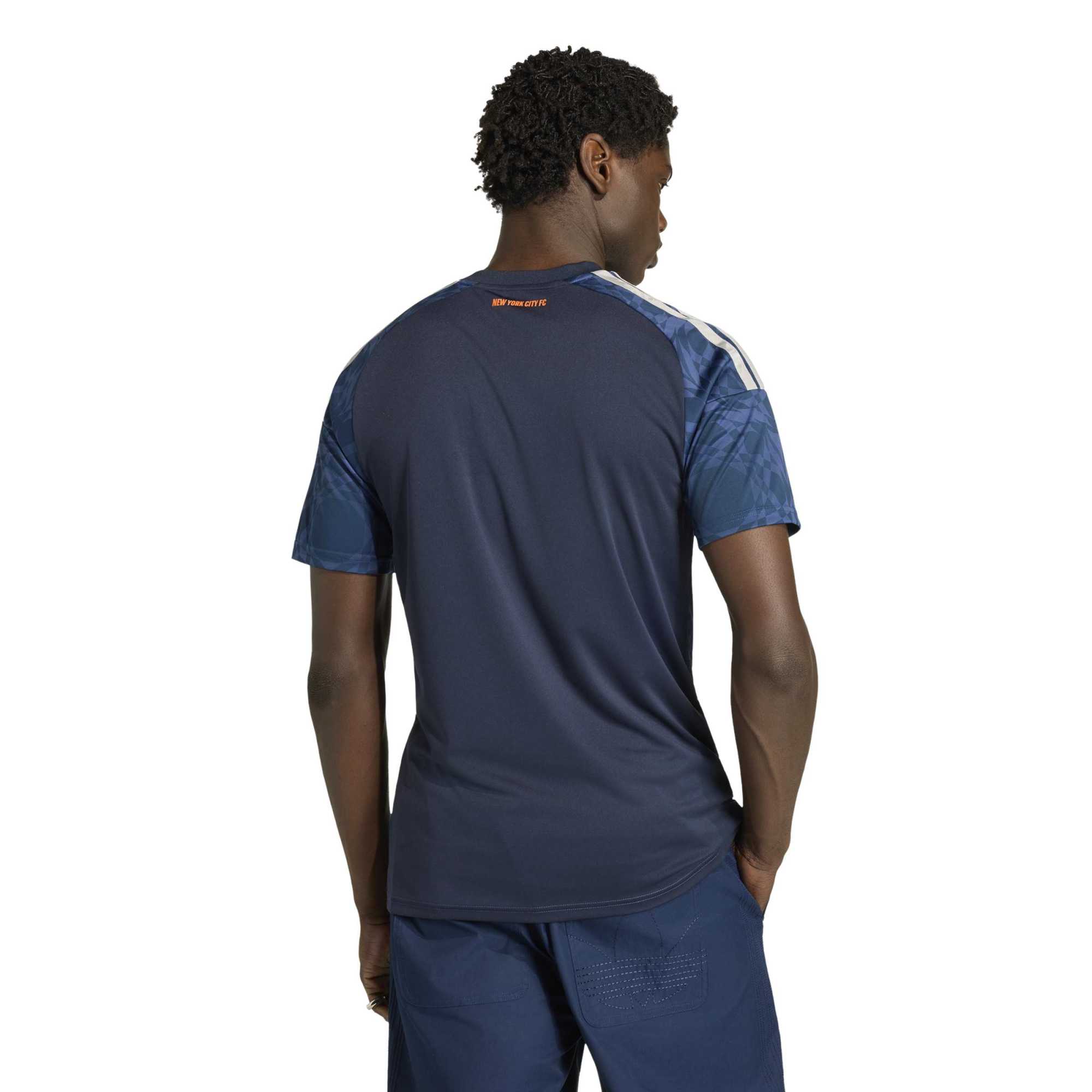 adidas 2026-27 New York City FC Men's Stadium Away Soccer Jersey (Model - Back)