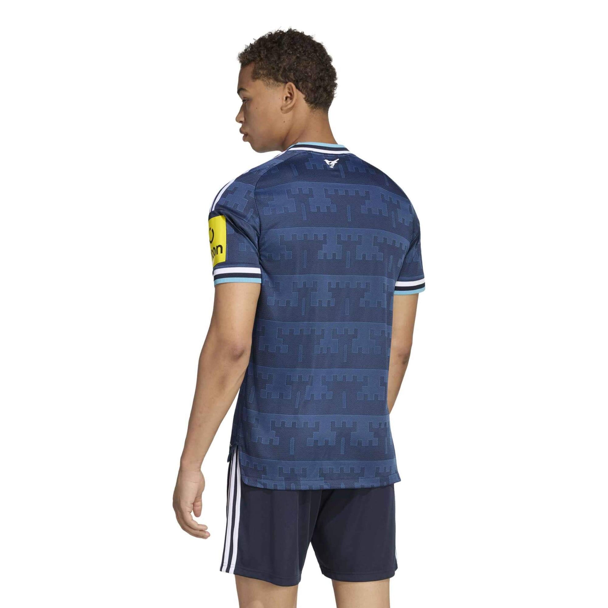 adidas 2026-27 Newcastle Men's Authentic Away Soccer Jersey (Model - Back)