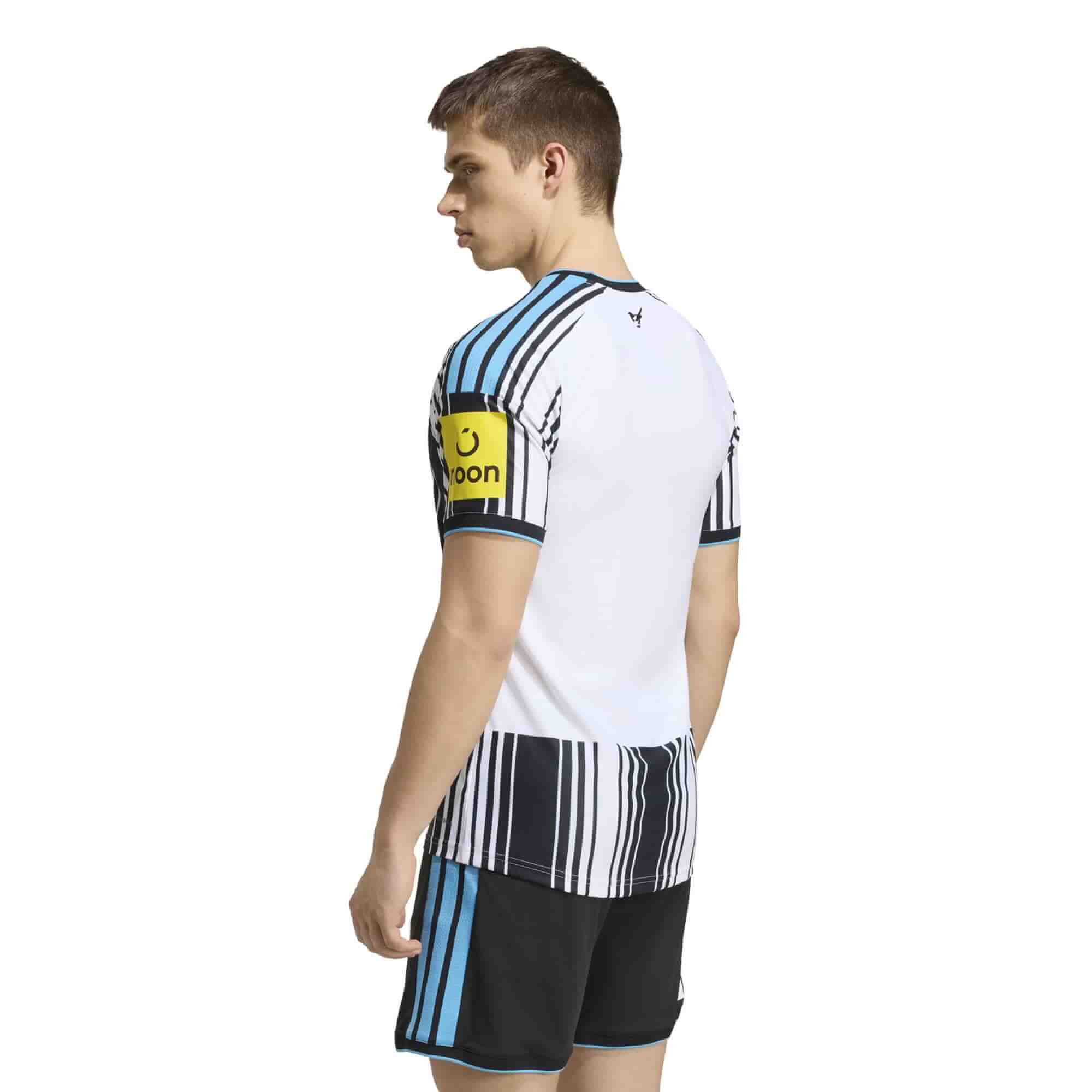adidas 2026-27 Newcastle Men's Authentic Home Soccer Jersey (Model - Back)