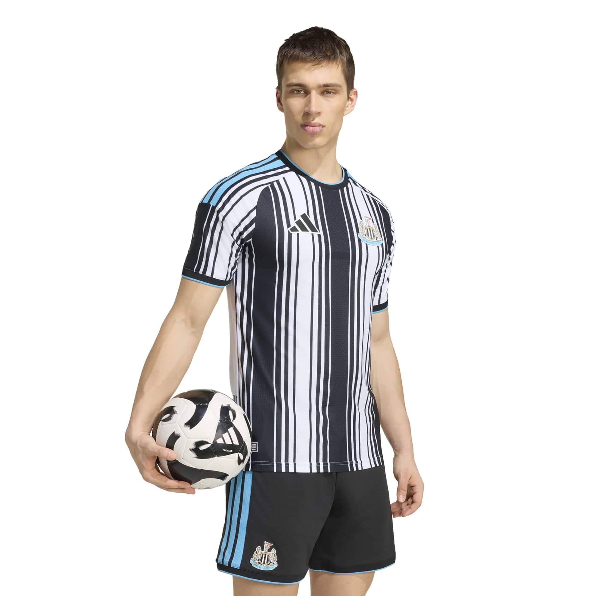 adidas 2026-27 Newcastle Men's Authentic Home Soccer Jersey (Model - Front)