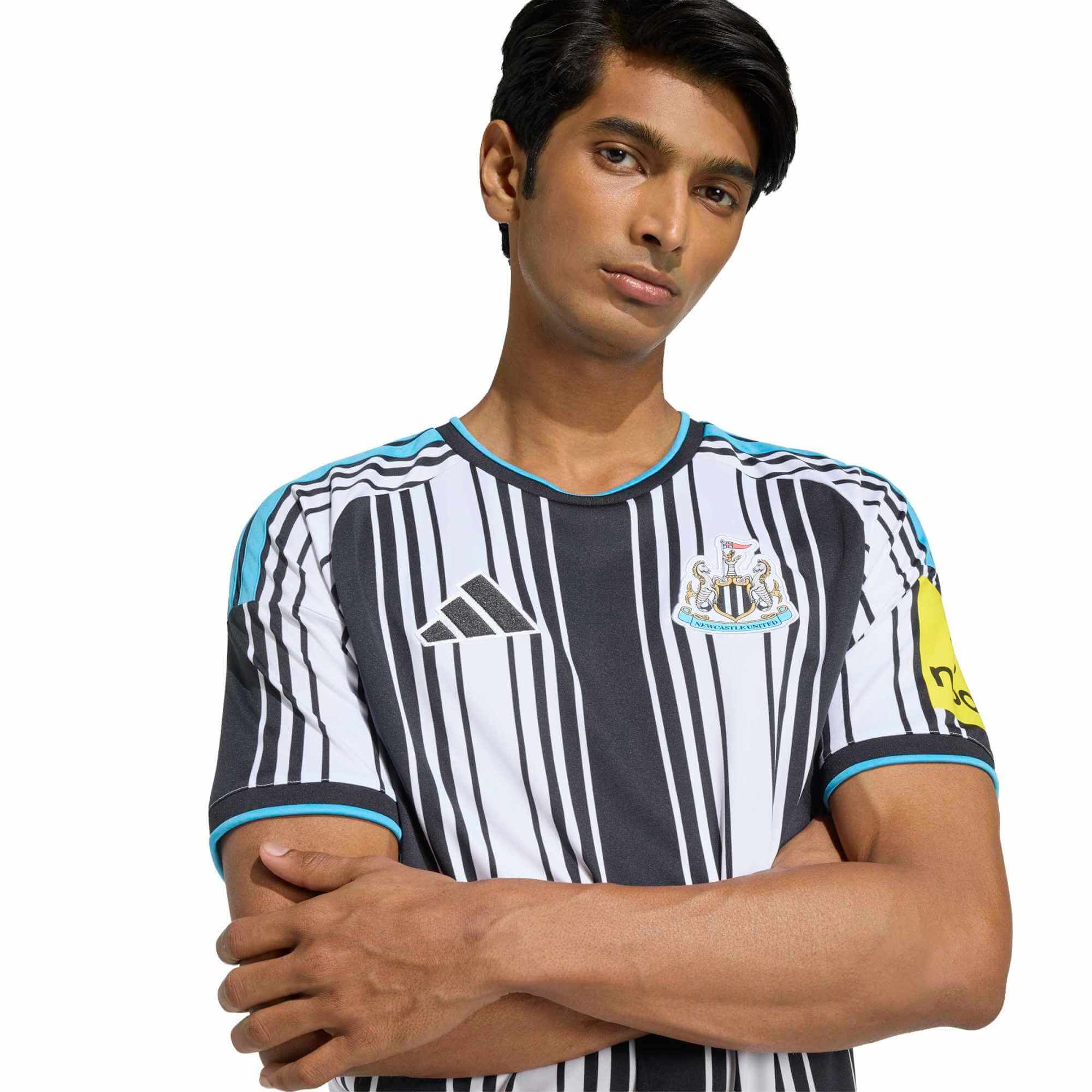 adidas 2026-27 Newcastle Men's Stadium Home Soccer Jersey (Detail 1)