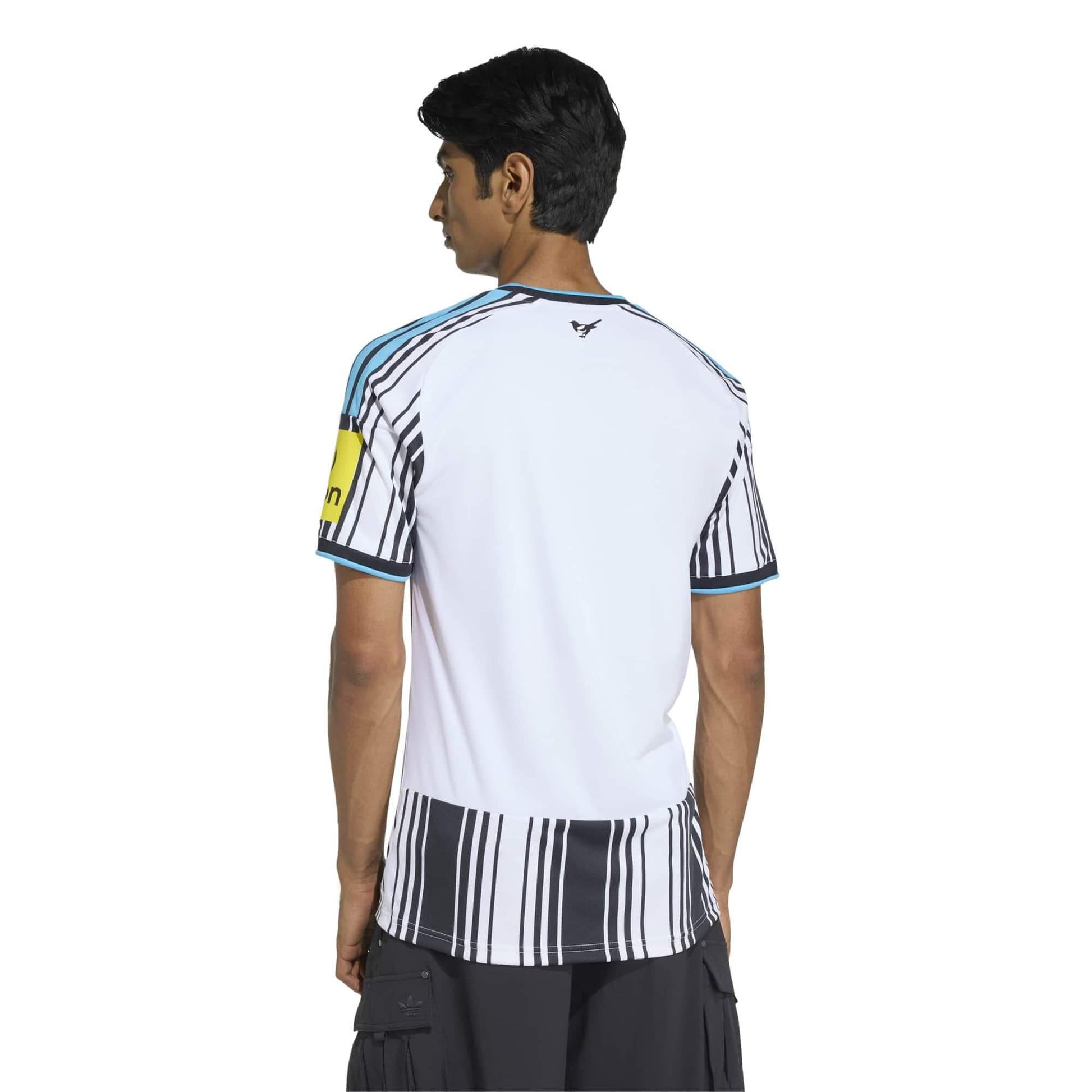 adidas 2026-27 Newcastle Men's Stadium Home Soccer Jersey (Model - Back)