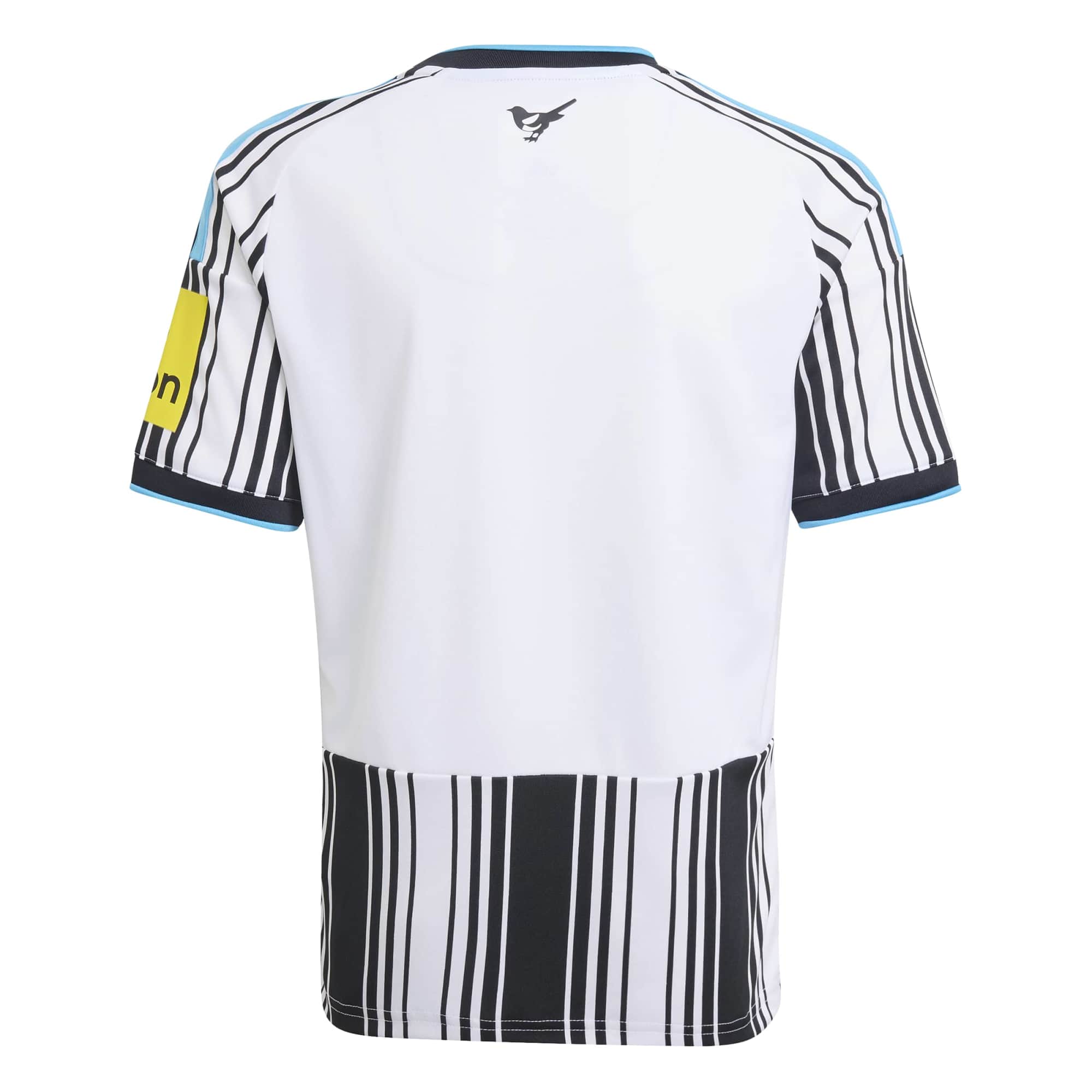 adidas 2026-27 Newcastle Youth Stadium Home Soccer Jersey (Back)