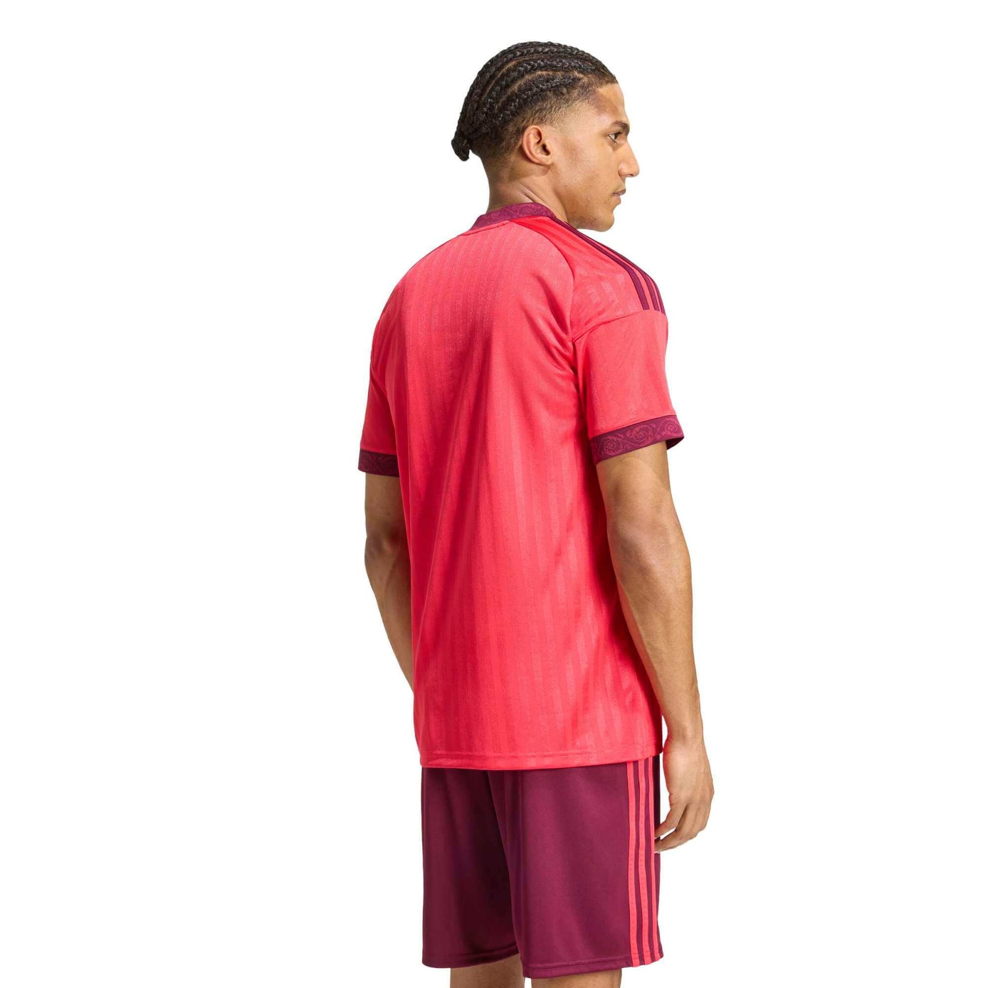 adidas 2026-27 Olympique Lyon Men's Stadium Away Soccer Jersey (Model - Back)