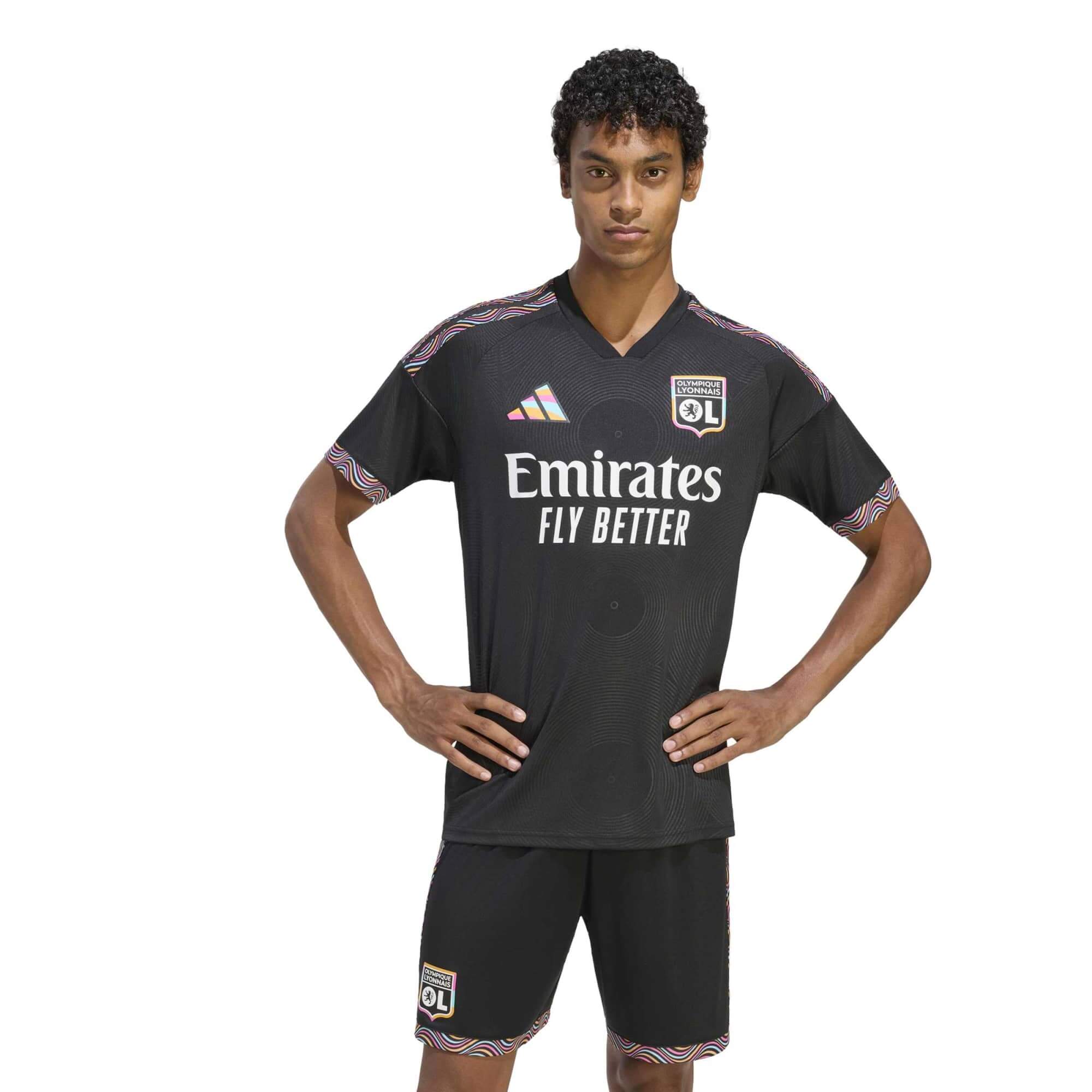 adidas 2026-27 Olympique Lyon Men's Stadium Third Soccer Jersey (Model - Front)