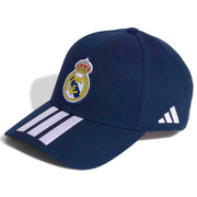 adidas 2026-27 Real Madrid Baseball Cap Team Navy Blue 2 - White (Lateral - Front)