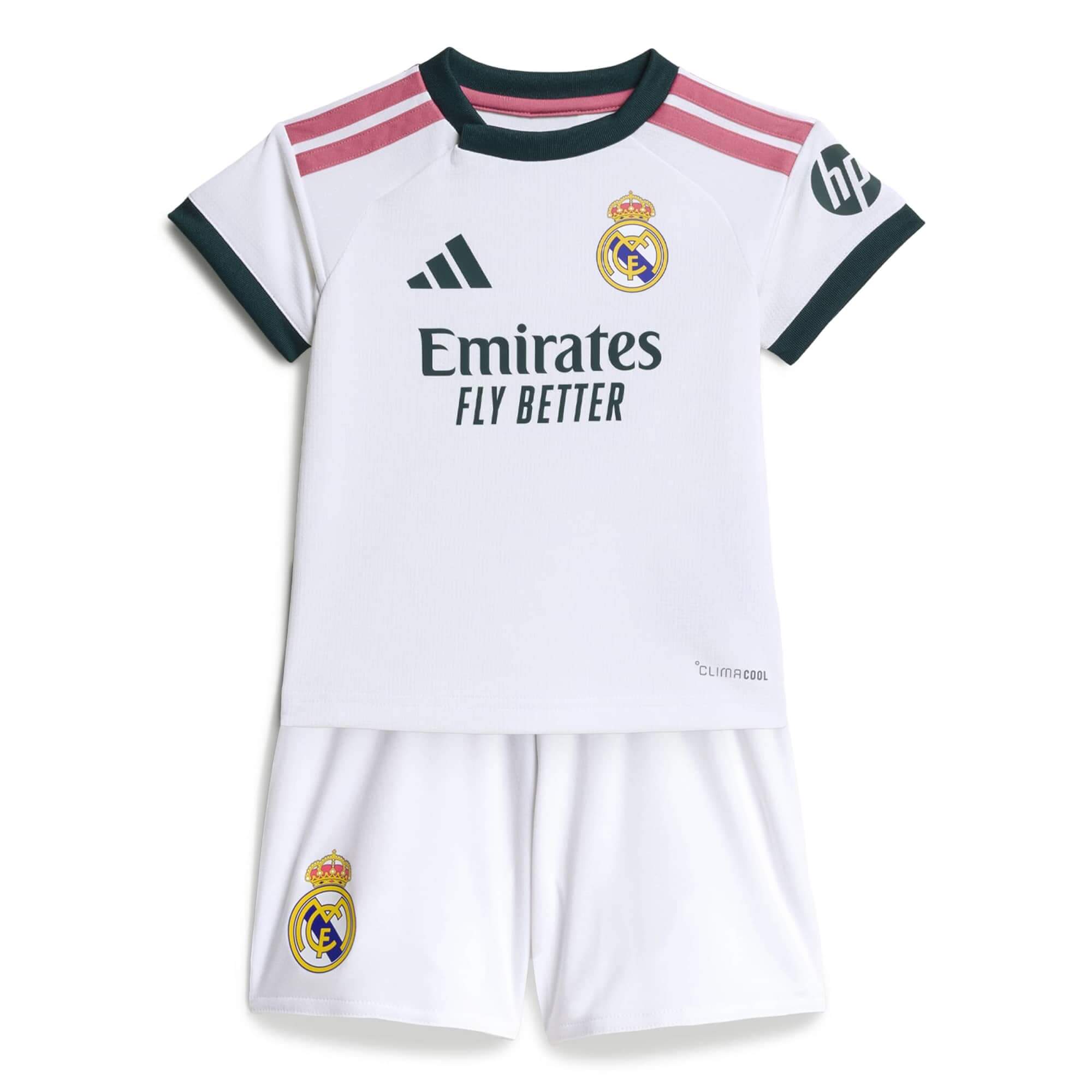 adidas 2026-27 Real Madrid Home Baby Kit (Set - Front)
