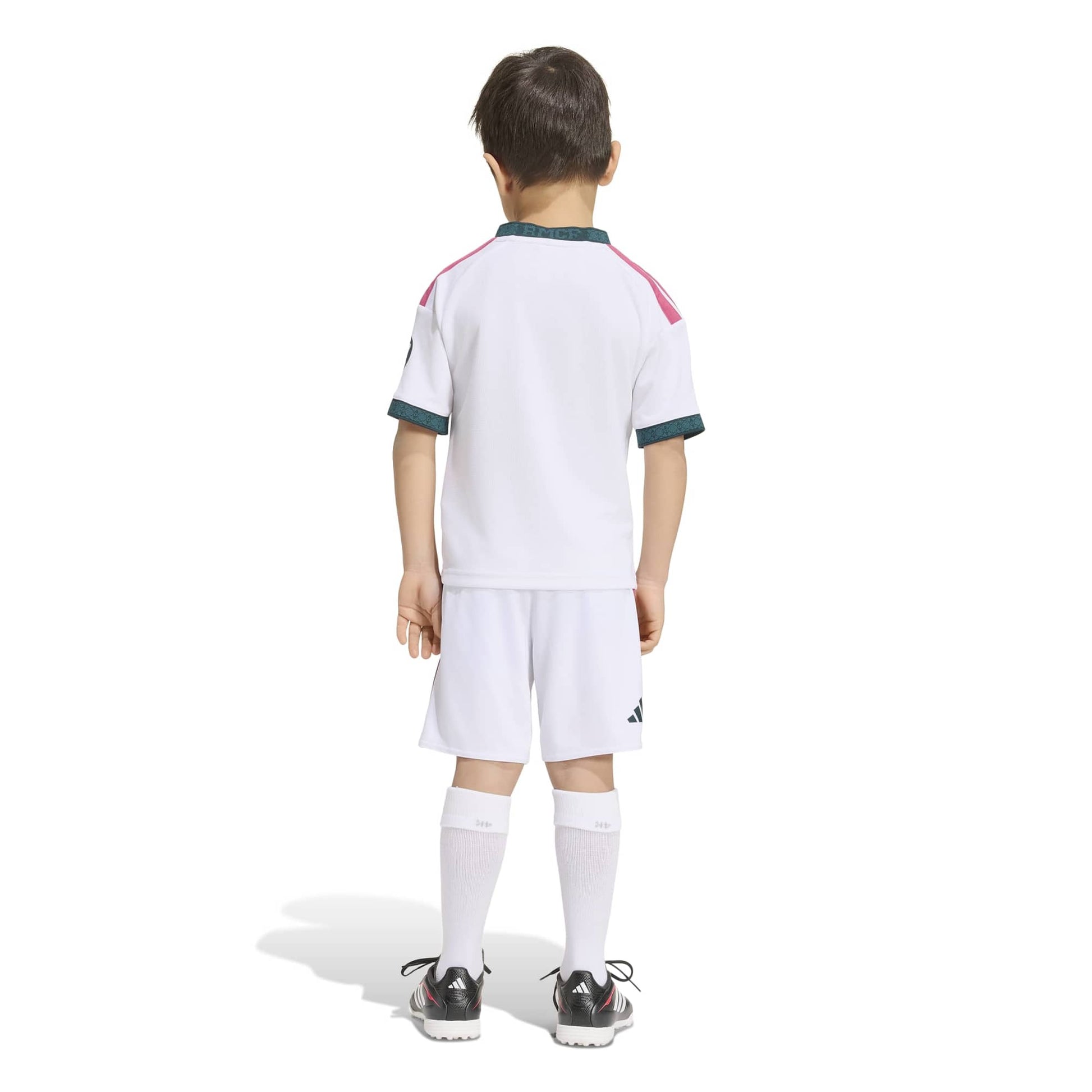 adidas 2026-27 Real Madrid Kid's Home Mini Kit (Model - Back)