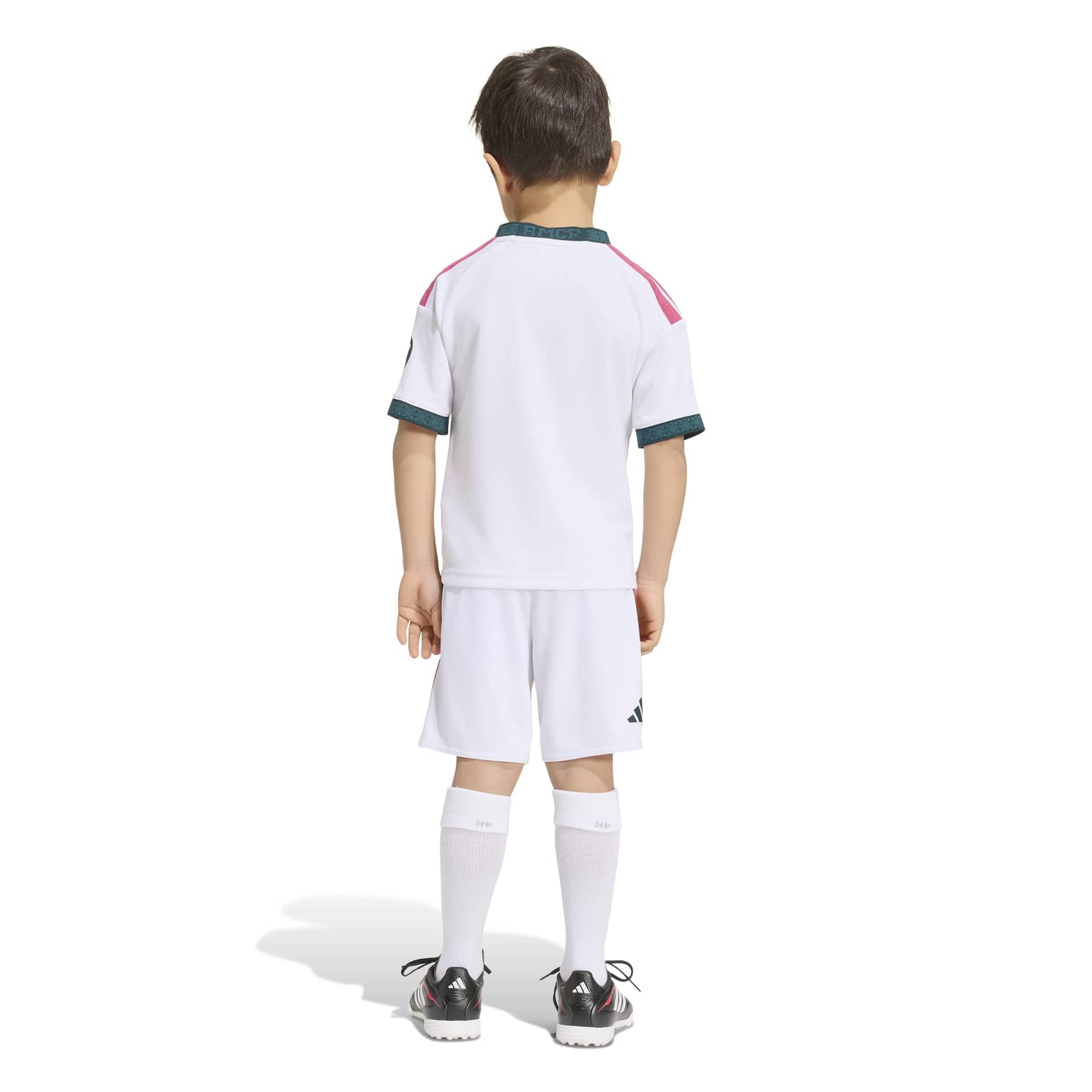 adidas 2026-27 Real Madrid Kid's Home Mini Kit (Model - Back)