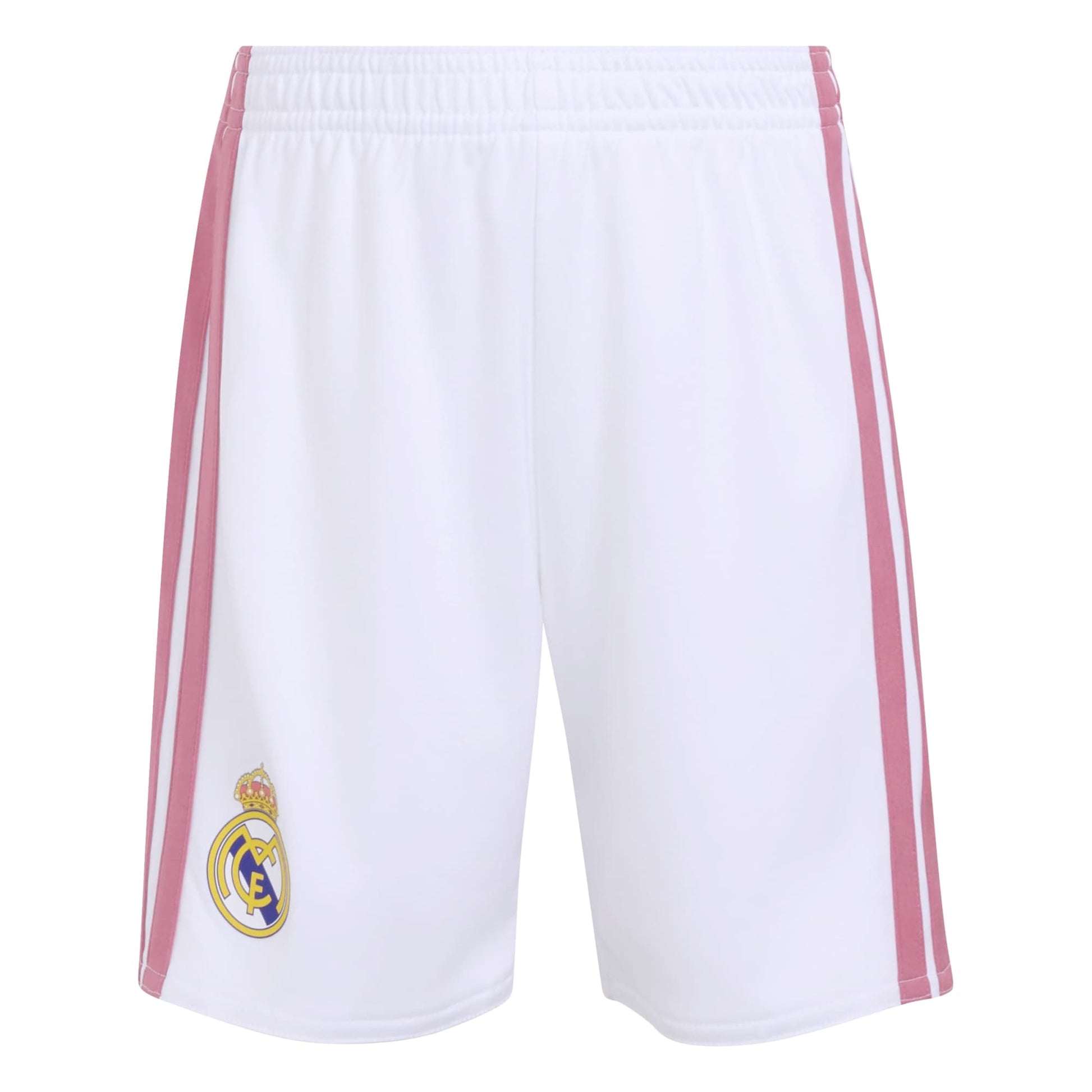 adidas 2026-27 Real Madrid Kid's Home Mini Kit (Shorts - Front)