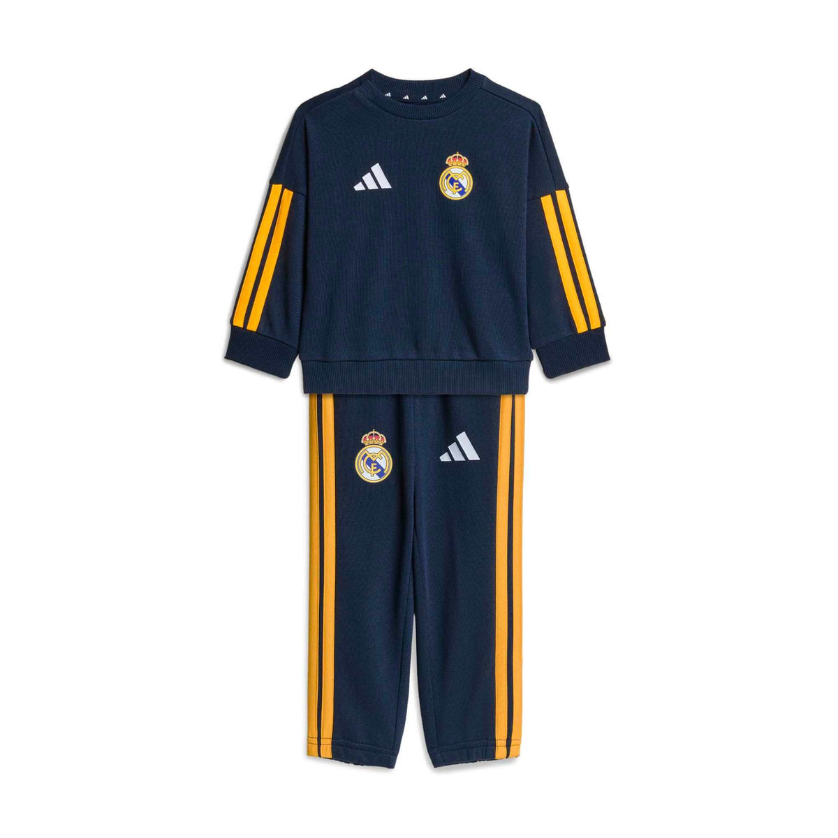 adidas 2026-27 Real Madrid Kids' DNA Jogger (Set - Front)