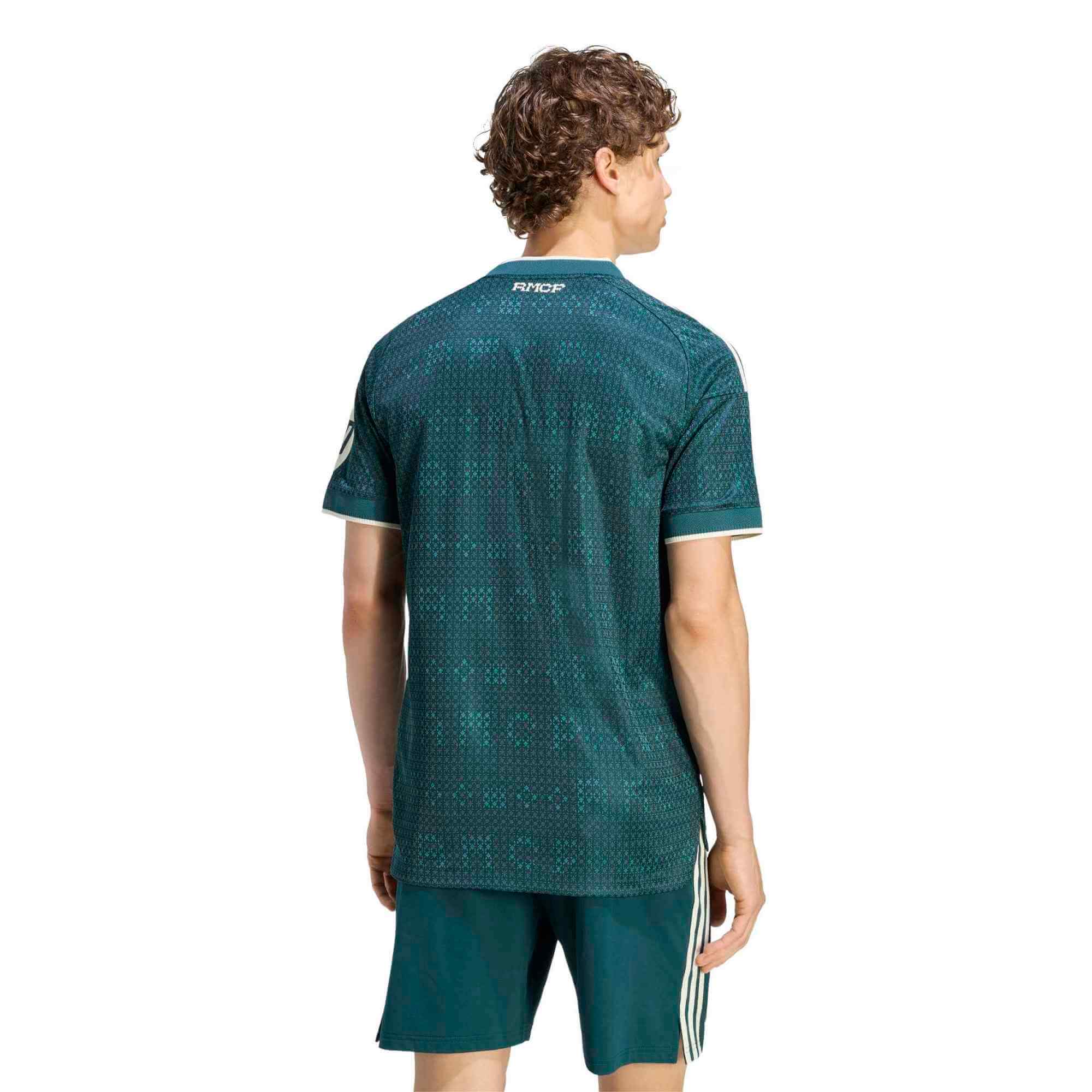 adidas 2026-27 Real Madrid Men's Authentic Away Soccer Jersey (Model - Back)